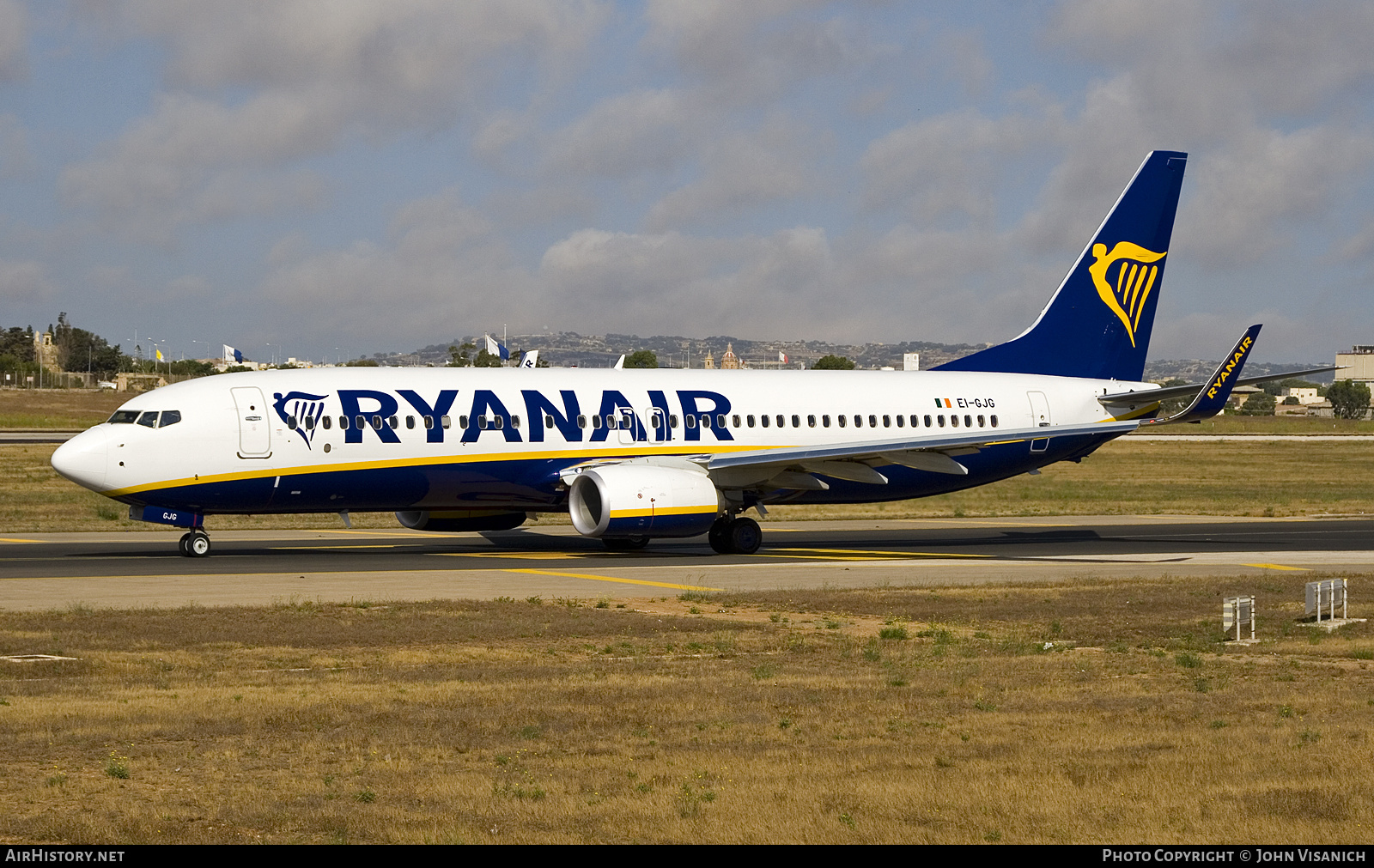 Aircraft Photo of EI-GJG | Boeing 737-8AS | Ryanair | AirHistory.net #795746
