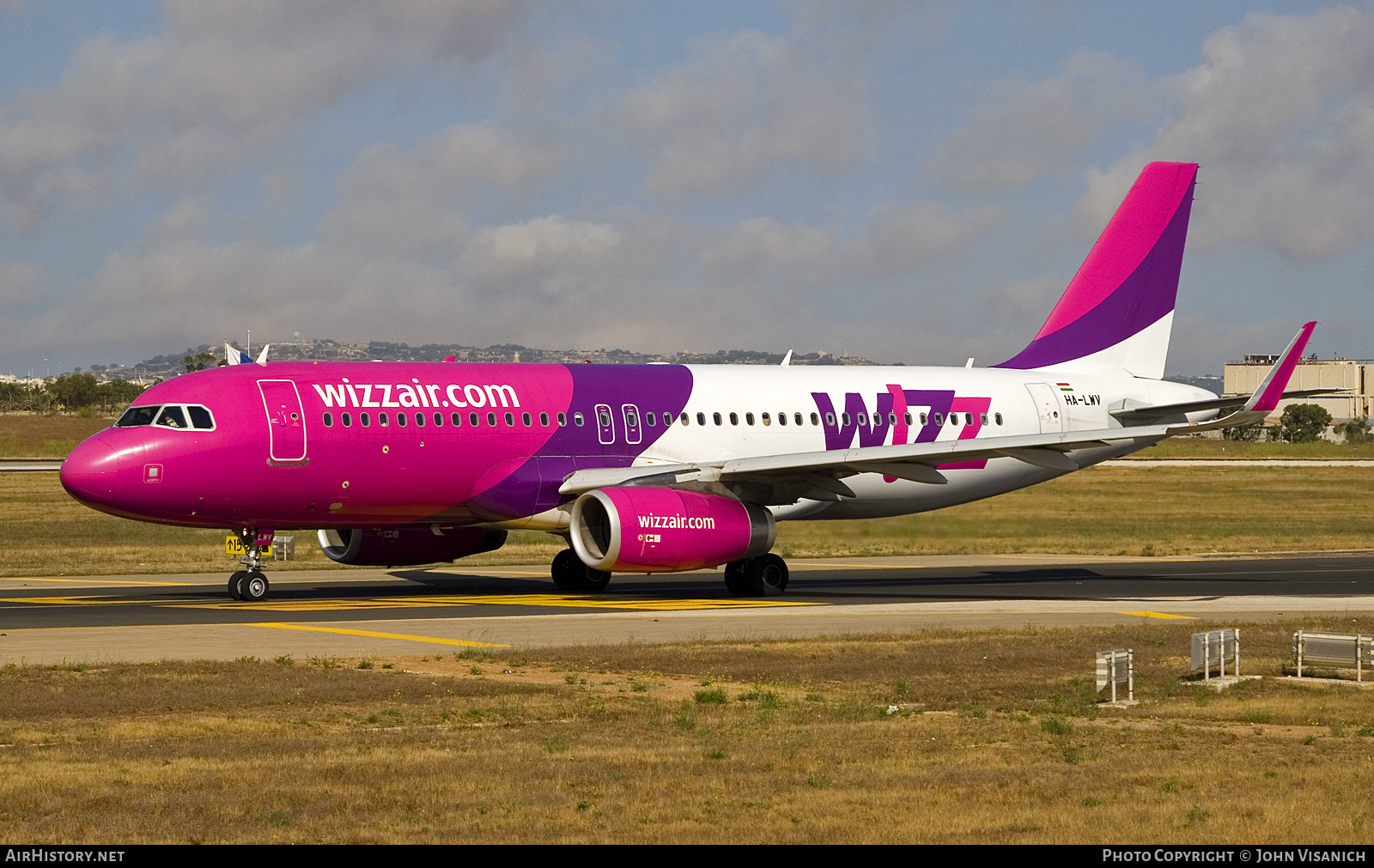 Aircraft Photo of HA-LWV | Airbus A320-232 | Wizz Air | AirHistory.net #795747