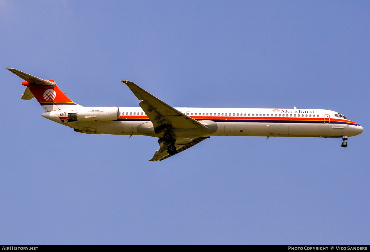 Aircraft Photo of I-SMEL | McDonnell Douglas MD-82 (DC-9-82) | Meridiana | AirHistory.net #795766