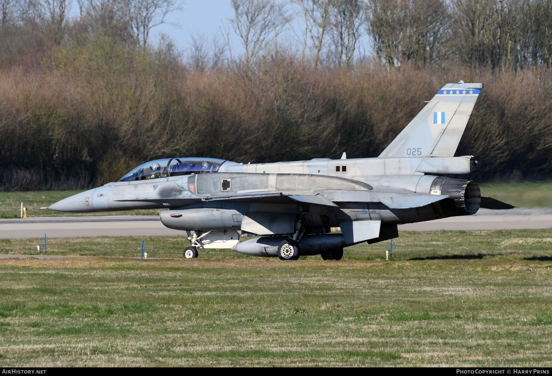 Aircraft Photo of 025 | General Dynamics F-16D Fighting Falcon | Greece - Air Force | AirHistory.net #795770