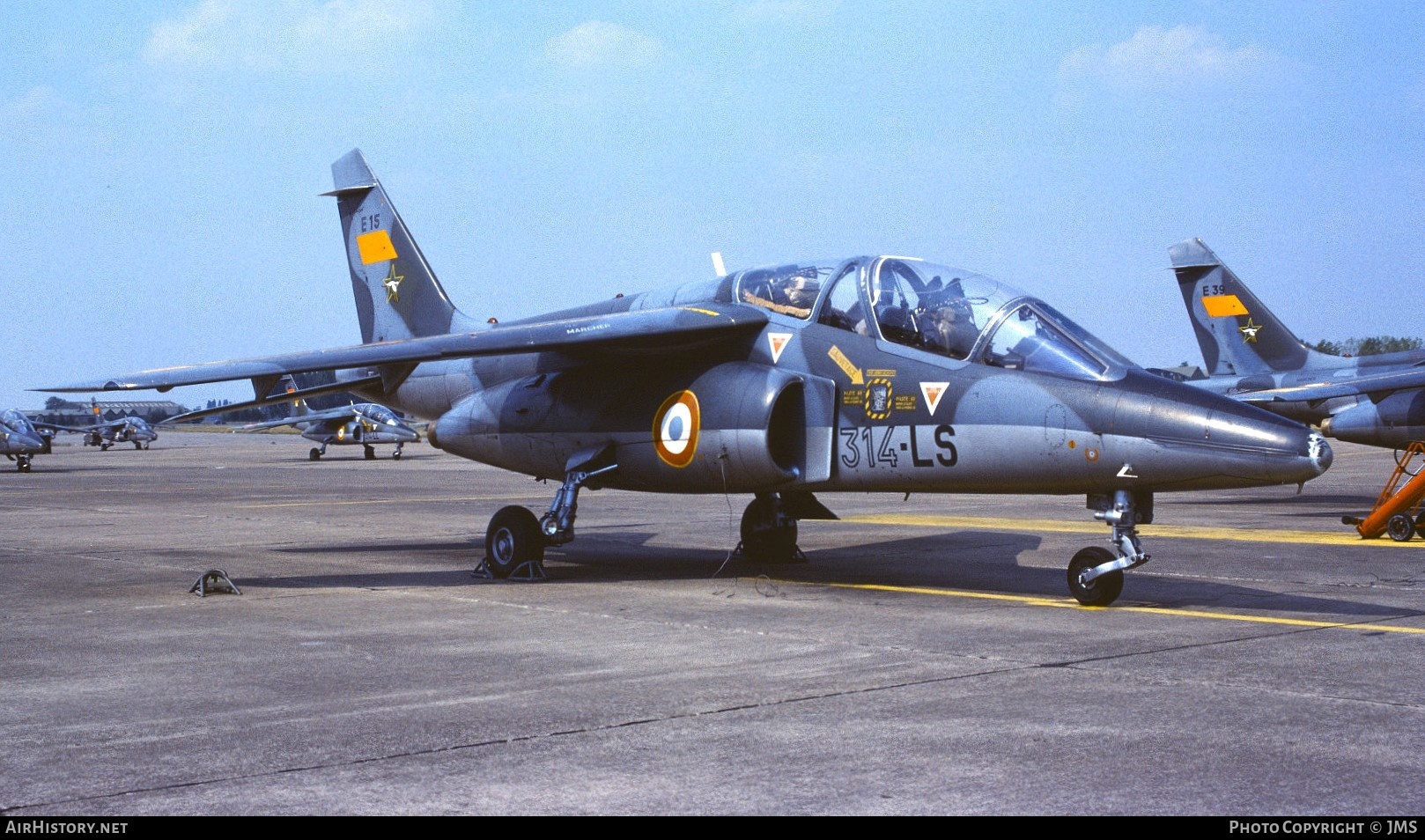 Aircraft Photo of E15 | Dassault-Dornier Alpha Jet E | France - Air Force | AirHistory.net #795781