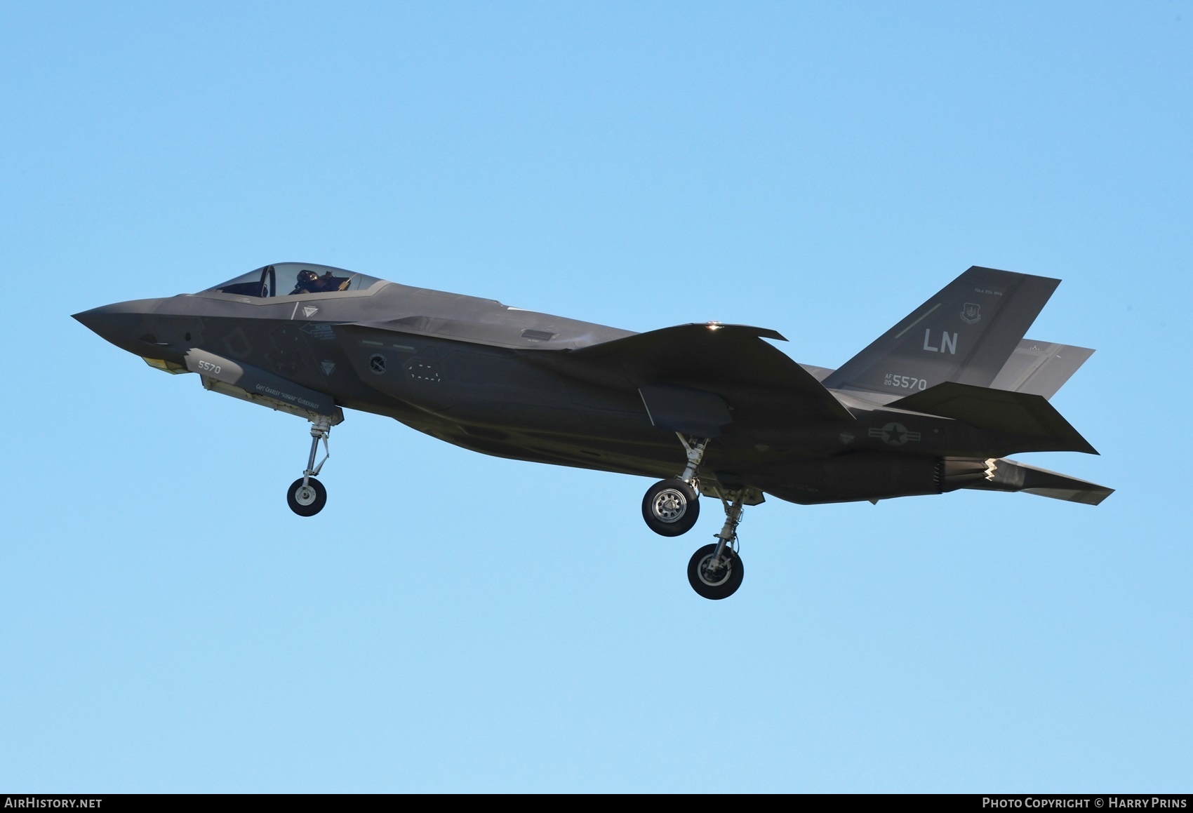 Aircraft Photo of 20-5570 / AF20-5570 | Lockheed Martin F-35A Lightning II | USA - Air Force | AirHistory.net #795783
