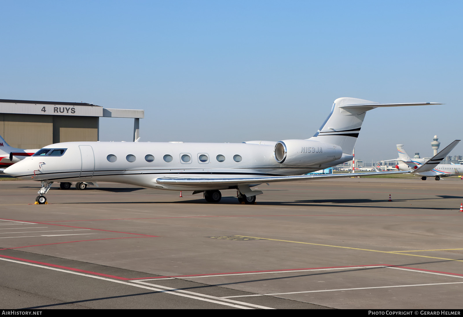 Aircraft Photo of N159JA | Gulfstream Aerospace G650ER (G-VI) | AirHistory.net #795811