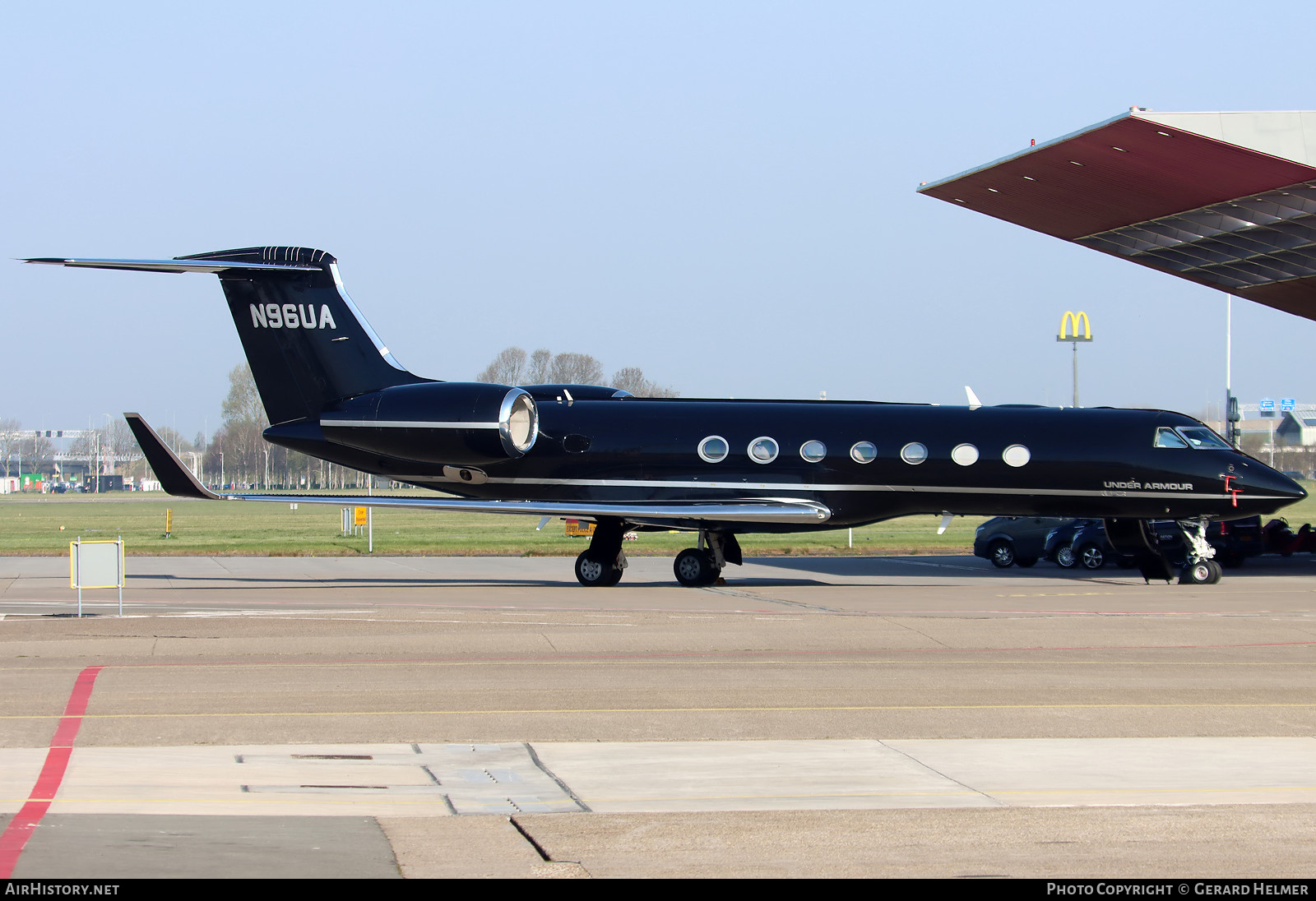 Aircraft Photo of N96UA | Gulfstream Aerospace G-V-SP Gulfstream G550 | Under Armour | AirHistory.net #795821