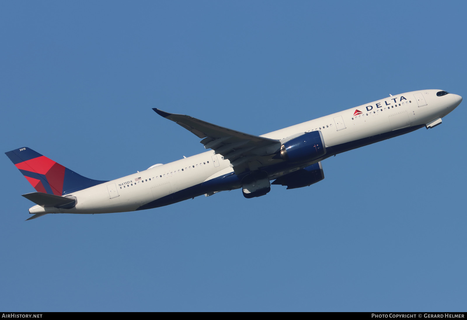 Aircraft Photo of N415DX | Airbus A330-941N | Delta Air Lines | AirHistory.net #795822