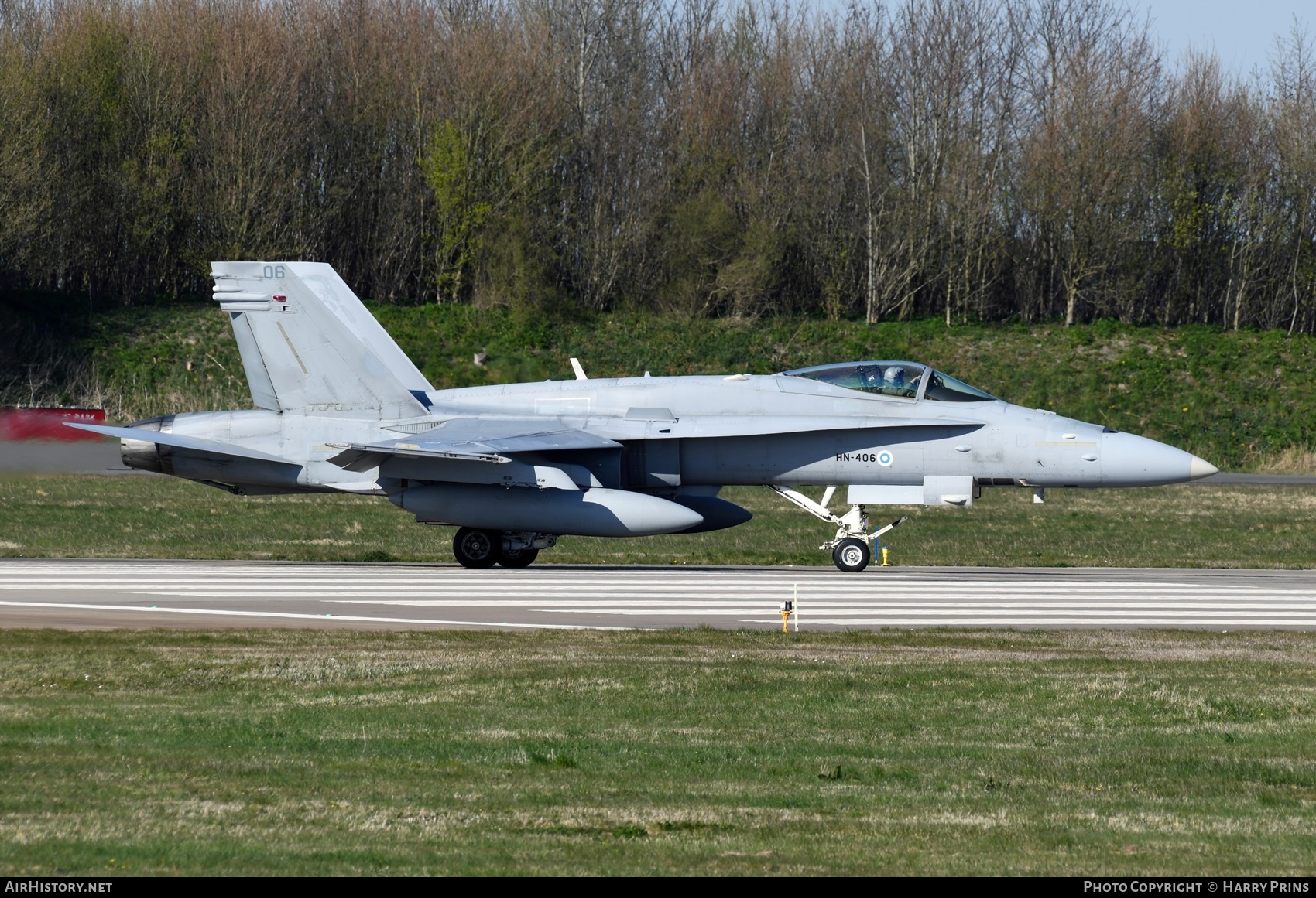 Aircraft Photo of HN-406 | McDonnell Douglas F/A-18C Hornet | Finland - Air Force | AirHistory.net #795830