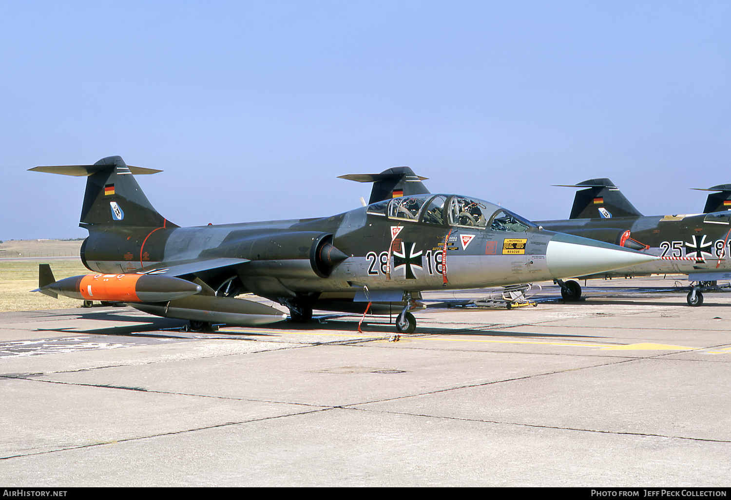 Aircraft Photo of 2818 | Lockheed TF-104G Starfighter | Germany - Air Force | AirHistory.net #795850