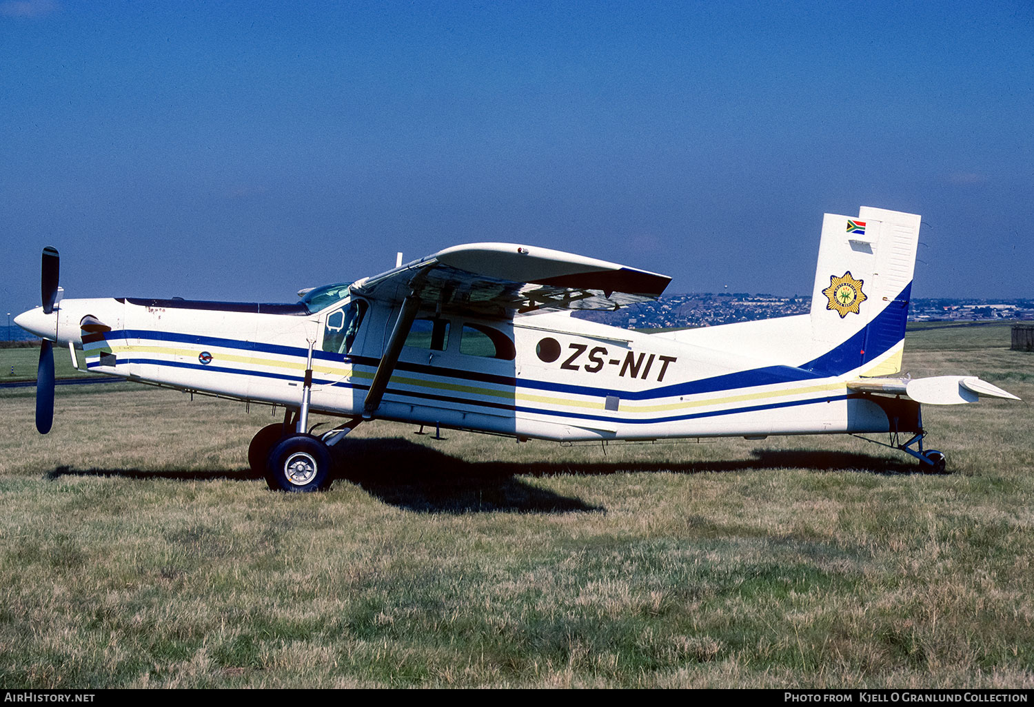 Aircraft Photo of ZS-NIT | Pilatus PC-6/B2-H4 Turbo Porter | South African Police Service | AirHistory.net #795856