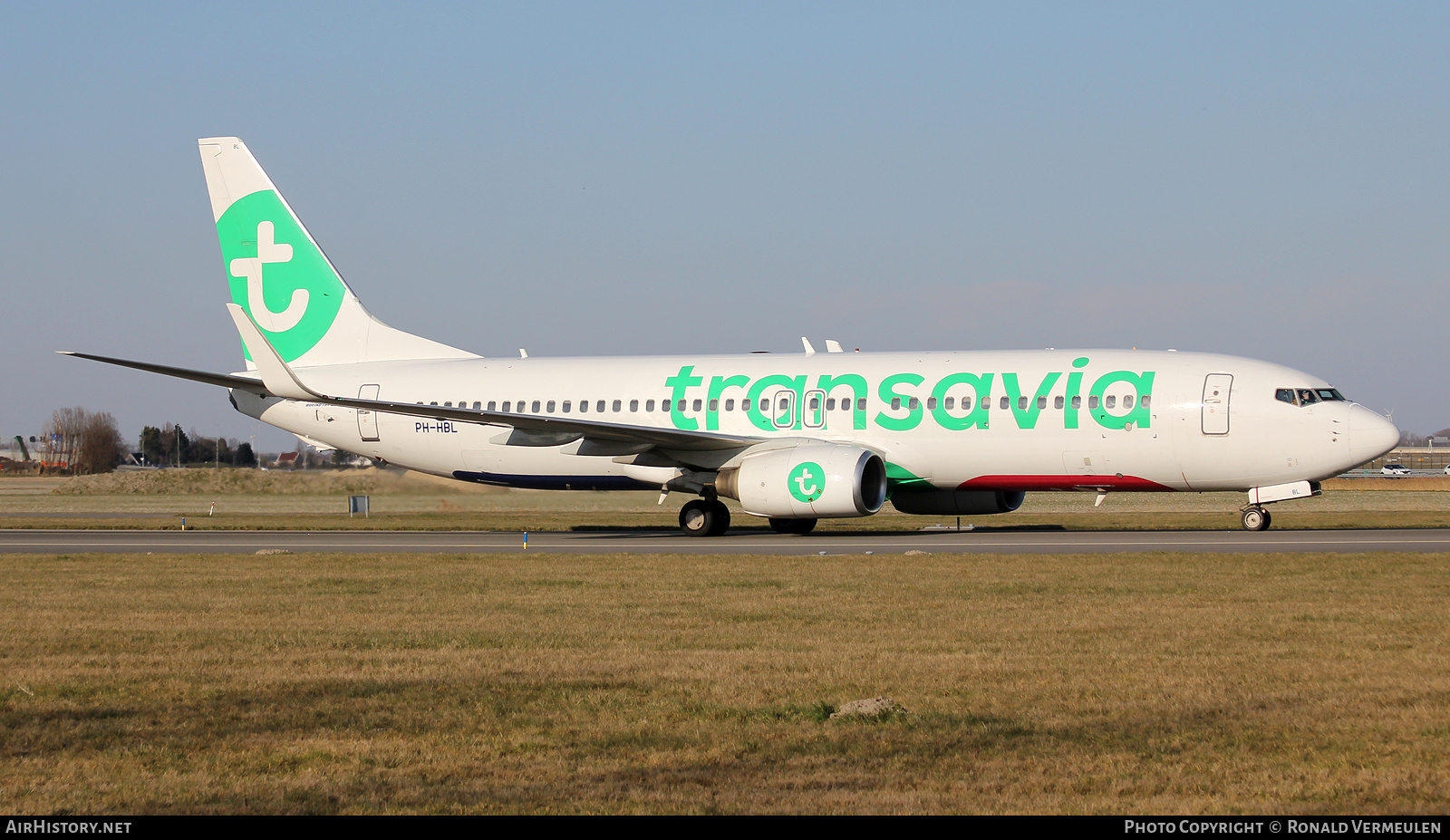 Aircraft Photo of PH-HBL | Boeing 737-82R | Transavia | AirHistory.net #795862