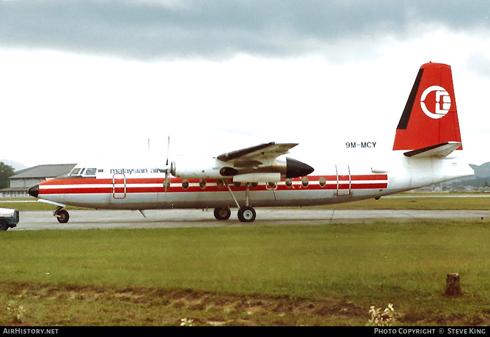 Aircraft Photo of 9M-MCY | Fokker F27-600 Friendship | Malaysia Airlines | AirHistory.net #795872
