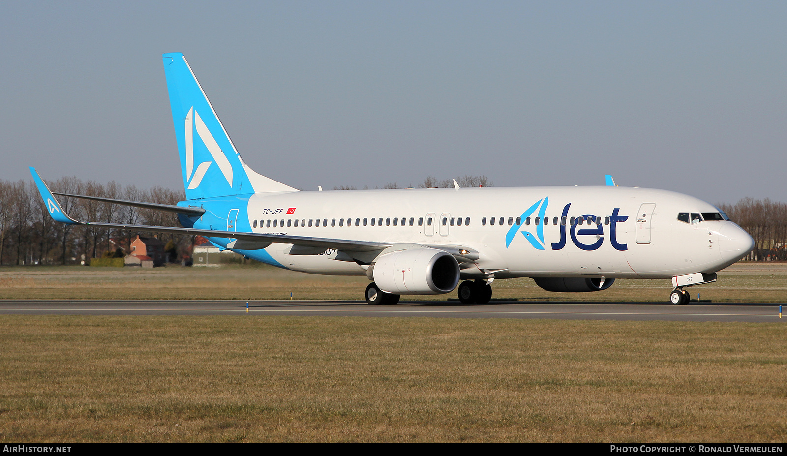 Aircraft Photo of TC-JFF | Boeing 737-8F2 | AJet - AnadoluJet | AirHistory.net #795890
