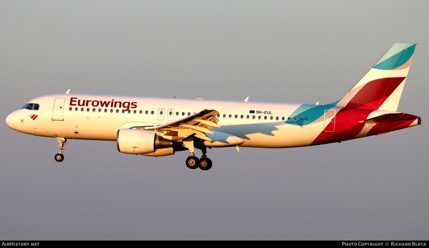 Aircraft Photo of 9H-EUL | Airbus A320-214 | Eurowings | AirHistory.net #795894