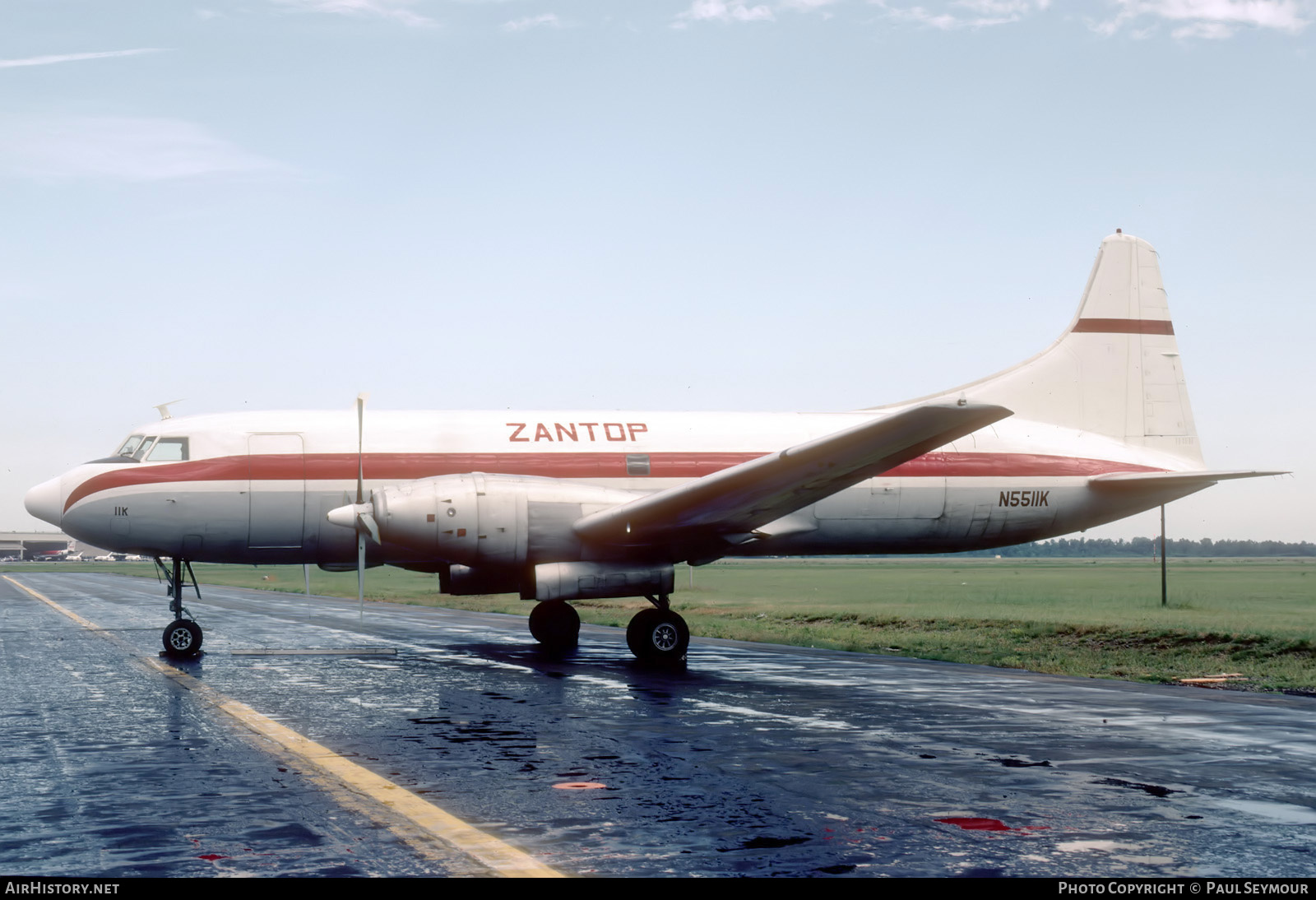 Aircraft Photo of N5511K | Convair 640/F | Zantop International Airlines | AirHistory.net #795930