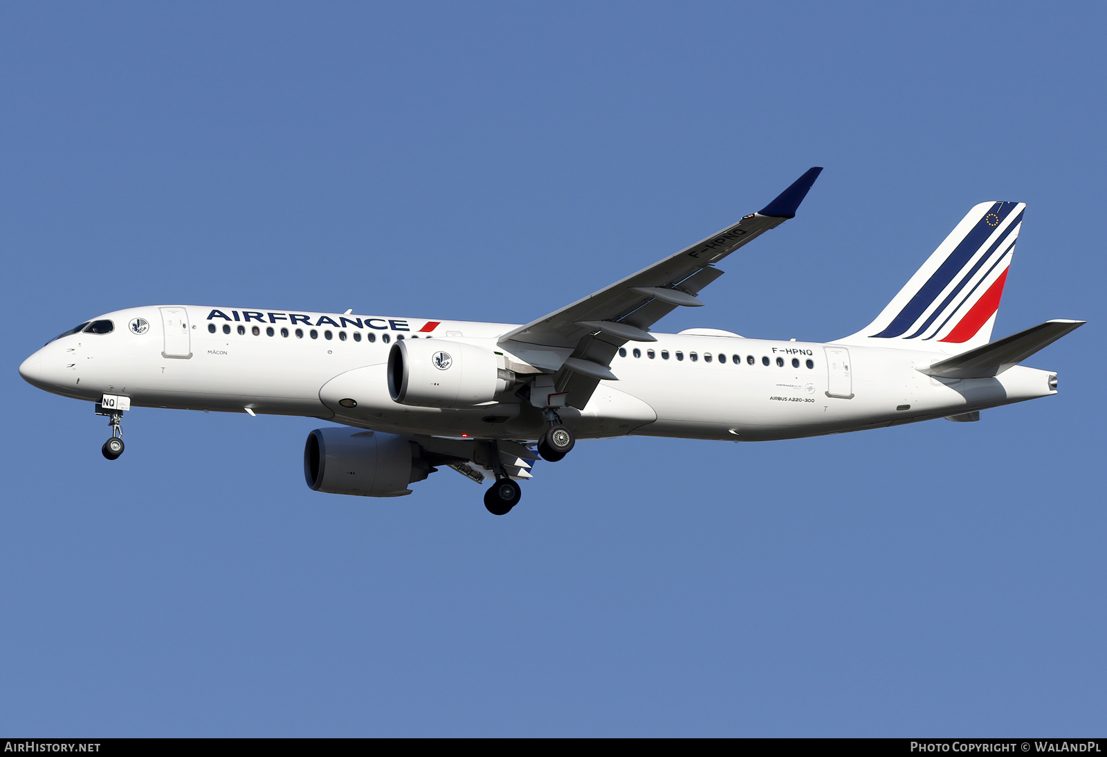 Aircraft Photo of F-HPNQ | Airbus A220-300 (BD-500-1A11) | Air France | AirHistory.net #795974