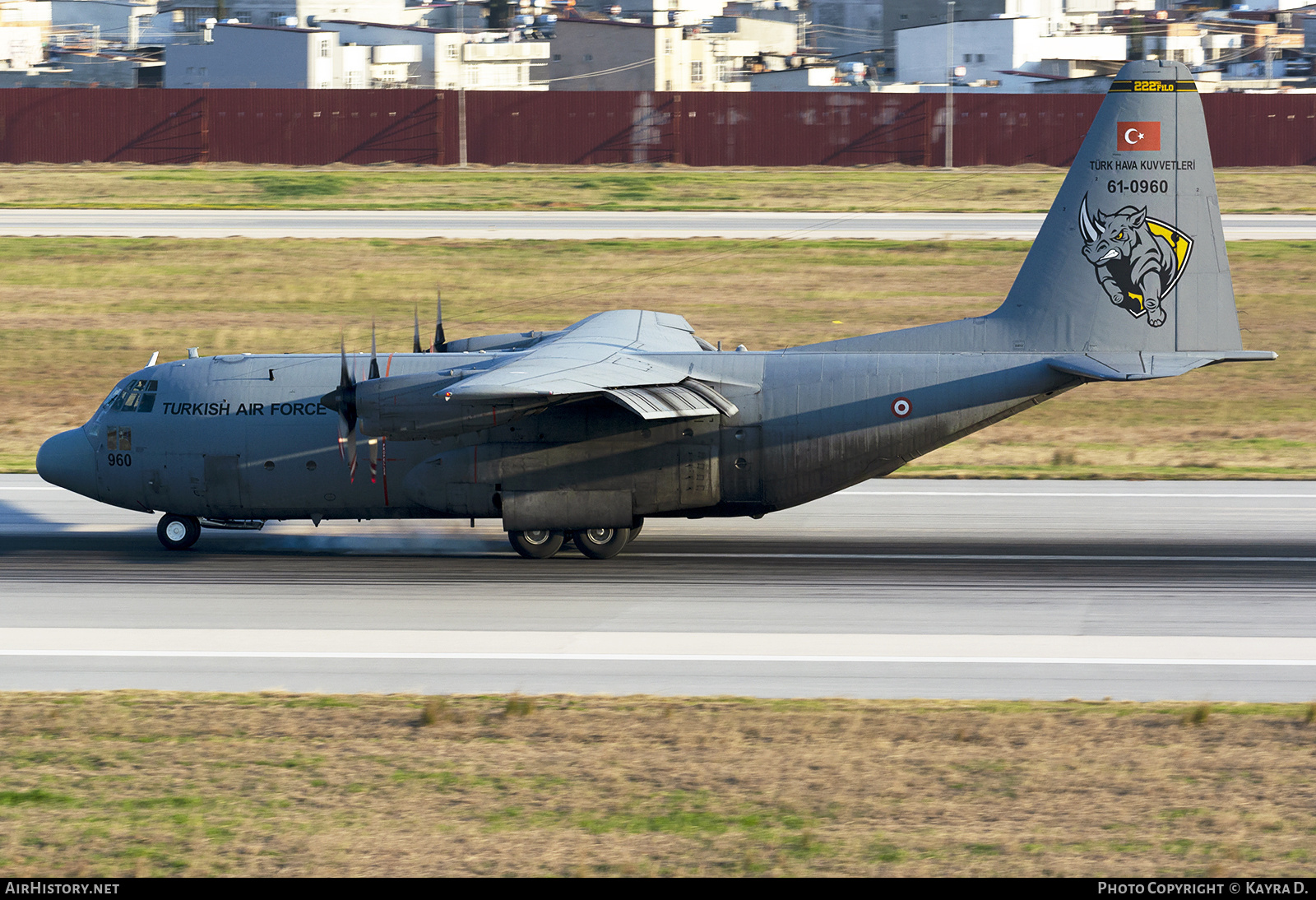 Aircraft Photo of 61-0960 | Lockheed C-130B Hercules (L-282) | Turkey - Air Force | AirHistory.net #796039