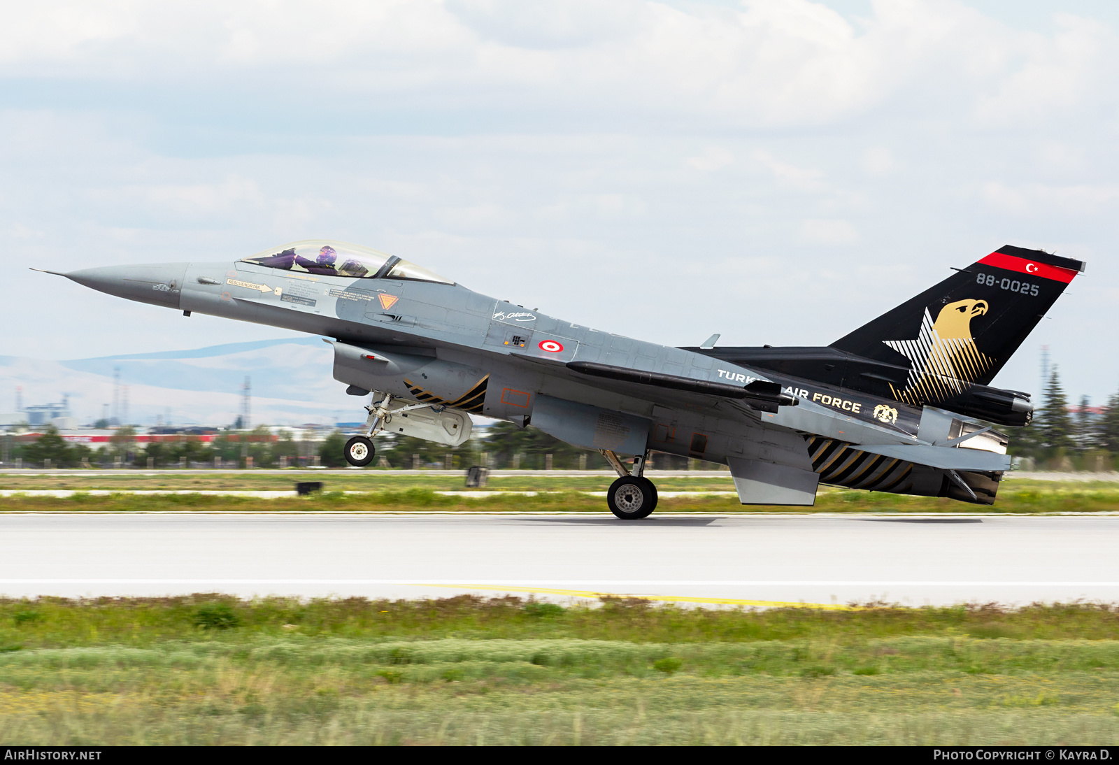Aircraft Photo of 88-0025 | General Dynamics F-16C Barak | Turkey - Air Force | AirHistory.net #796041