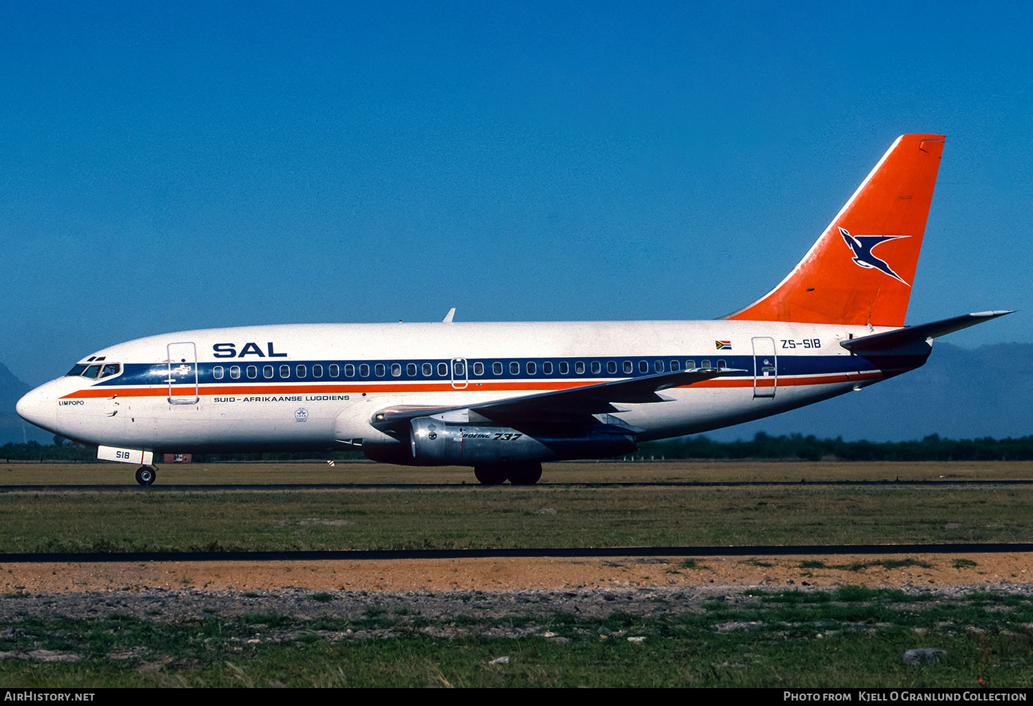 Aircraft Photo of ZS-SIB | Boeing 737-244/Adv | South African Airways - Suid-Afrikaanse Lugdiens | AirHistory.net #796053