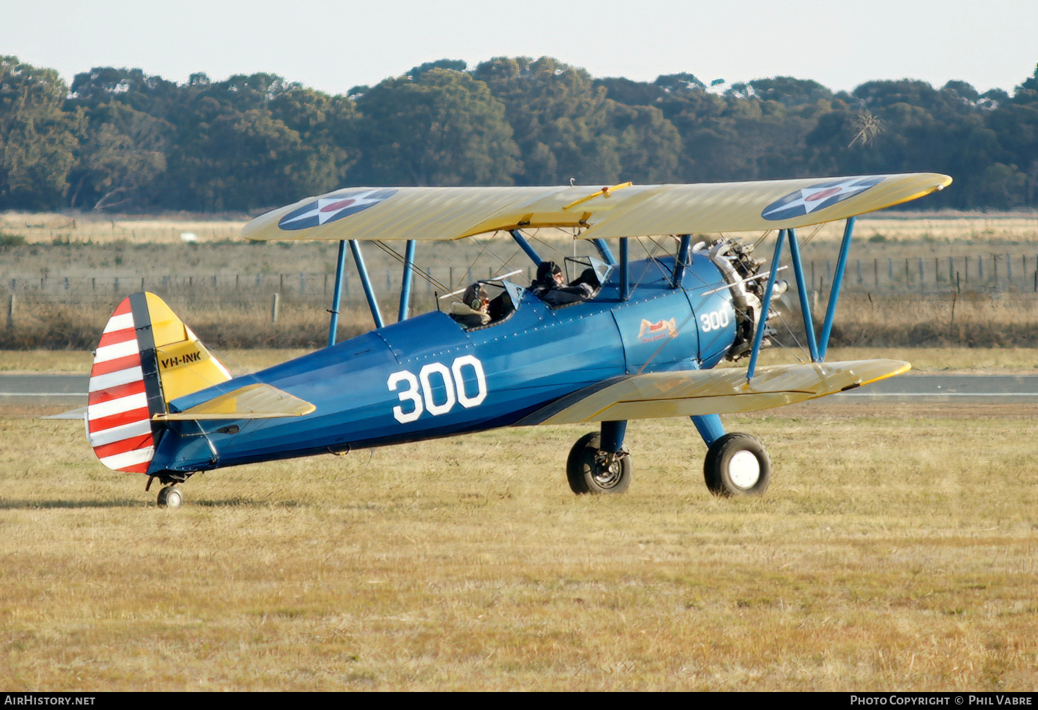 Aircraft Photo of VH-INK / 75-7041 | Boeing A75L300 Stearman | USA - Air Force | AirHistory.net #796055