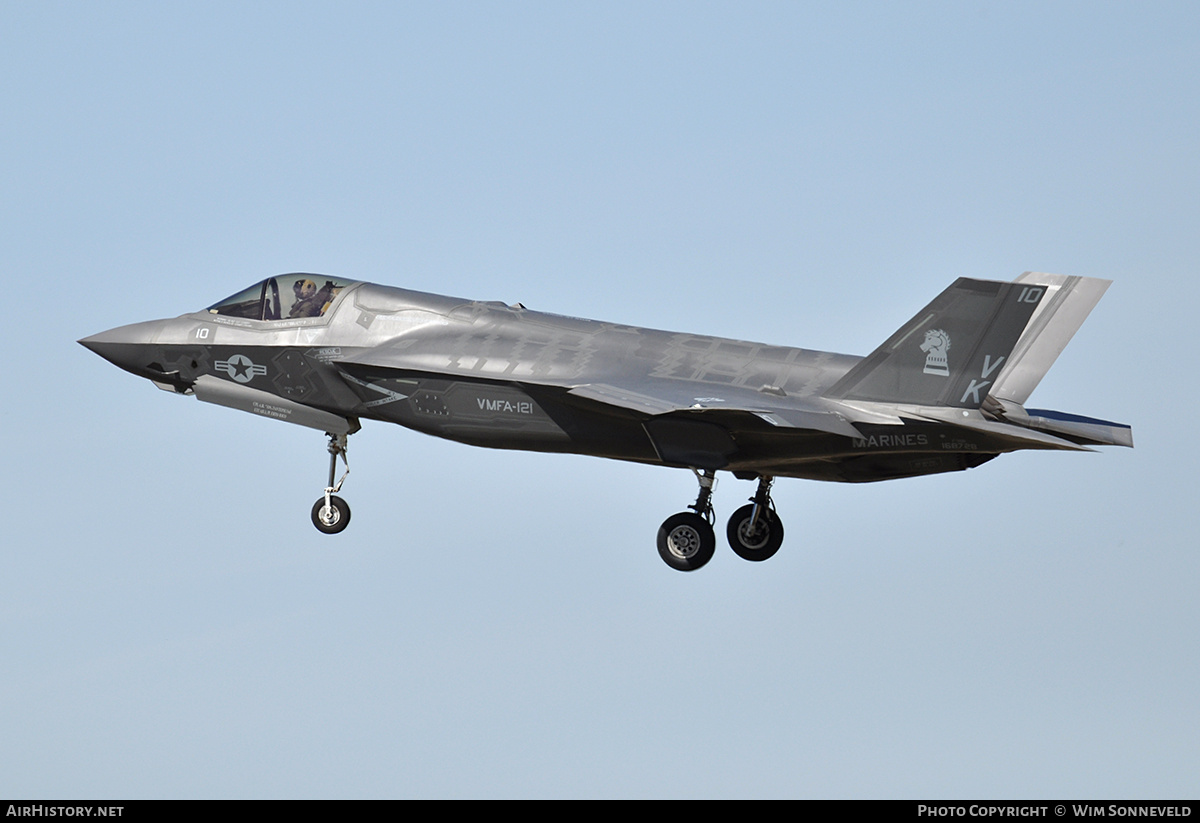 Aircraft Photo of 168728 | Lockheed Martin F-35B Lightning II | USA - Marines | AirHistory.net #796065
