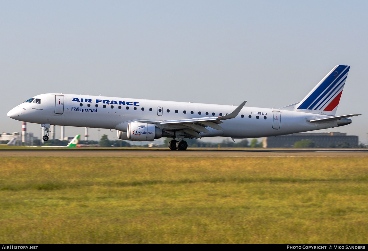 Aircraft Photo of F-HBLD | Embraer 190LR (ERJ-190-100LR) | Air France | AirHistory.net #796079