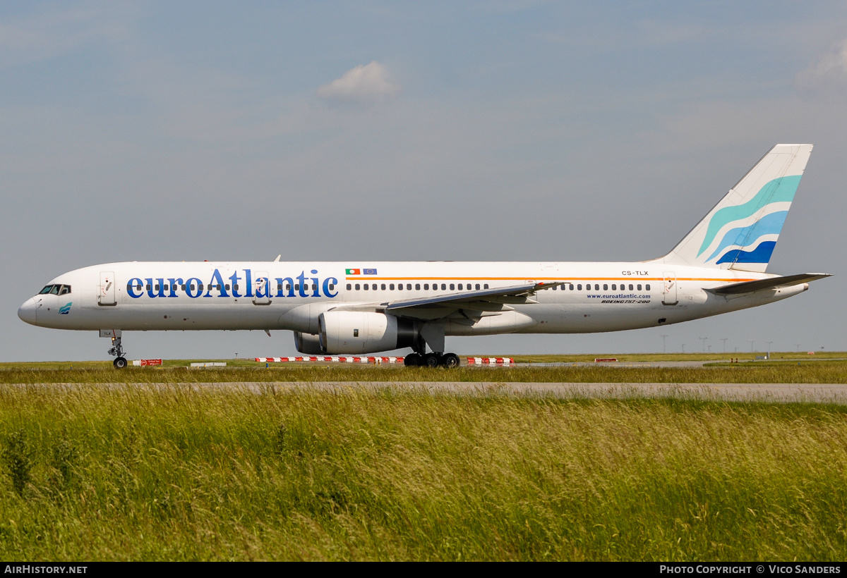 Aircraft Photo of CS-TLX | Boeing 757-2G5 | Euro Atlantic Airways | AirHistory.net #796081