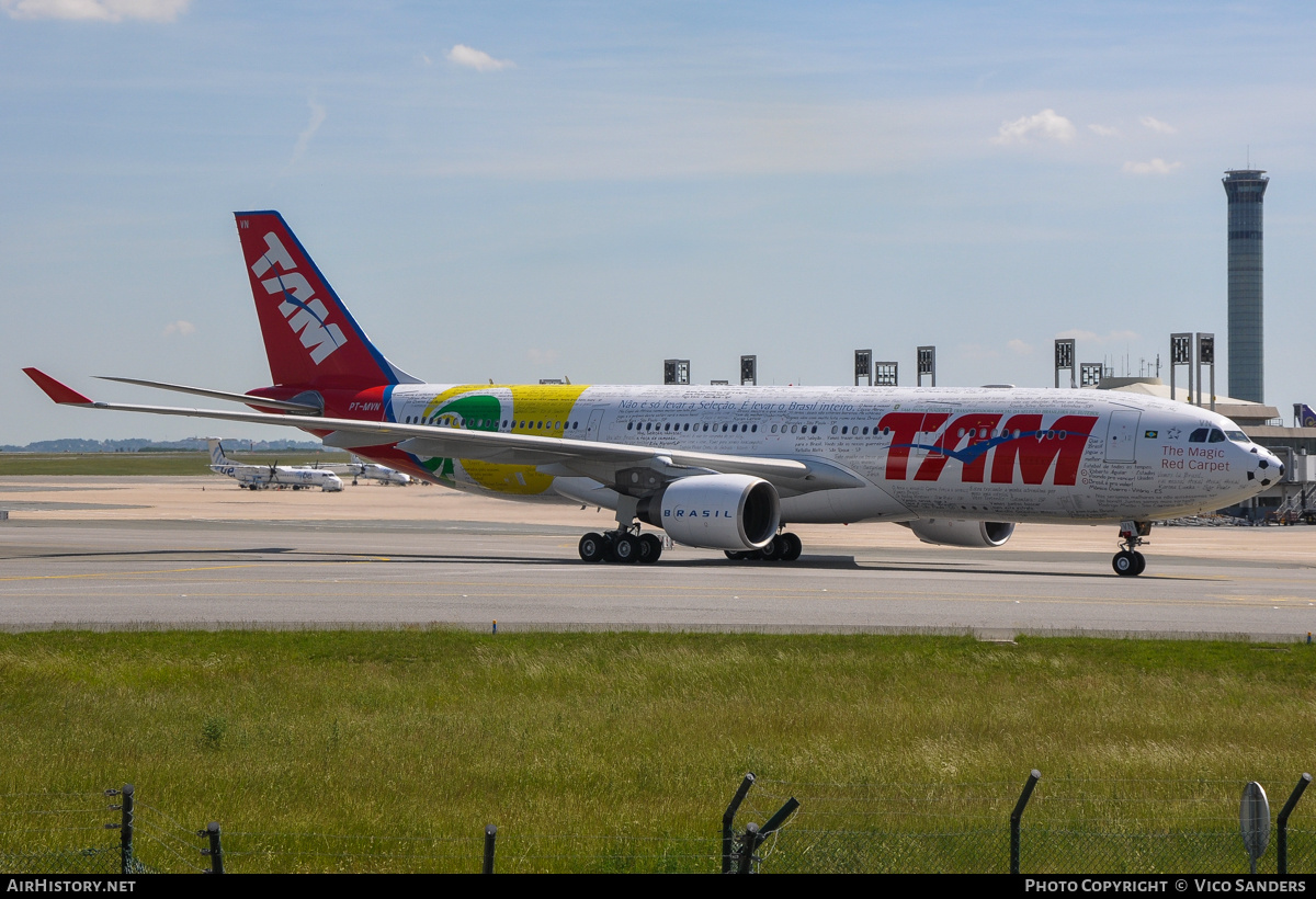 Aircraft Photo of PT-MVN | Airbus A330-223 | TAM Linhas Aéreas | AirHistory.net #796082