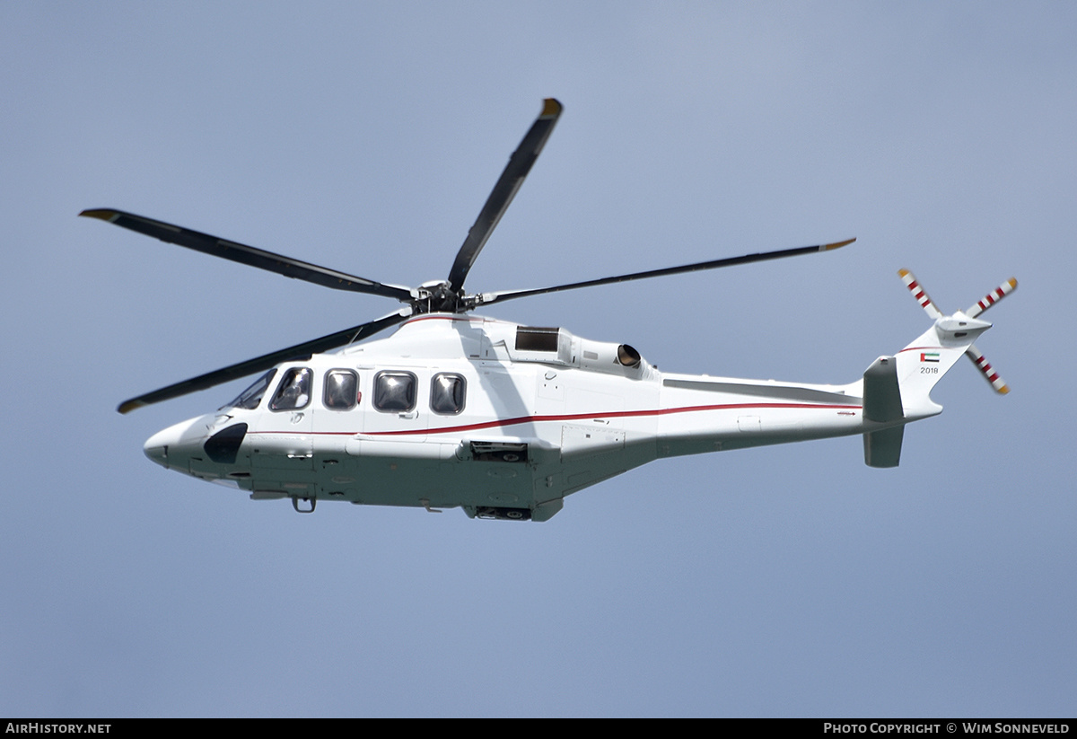 Aircraft Photo of 2018 | AgustaWestland AW-139 | United Arab Emirates - Air Force | AirHistory.net #796105