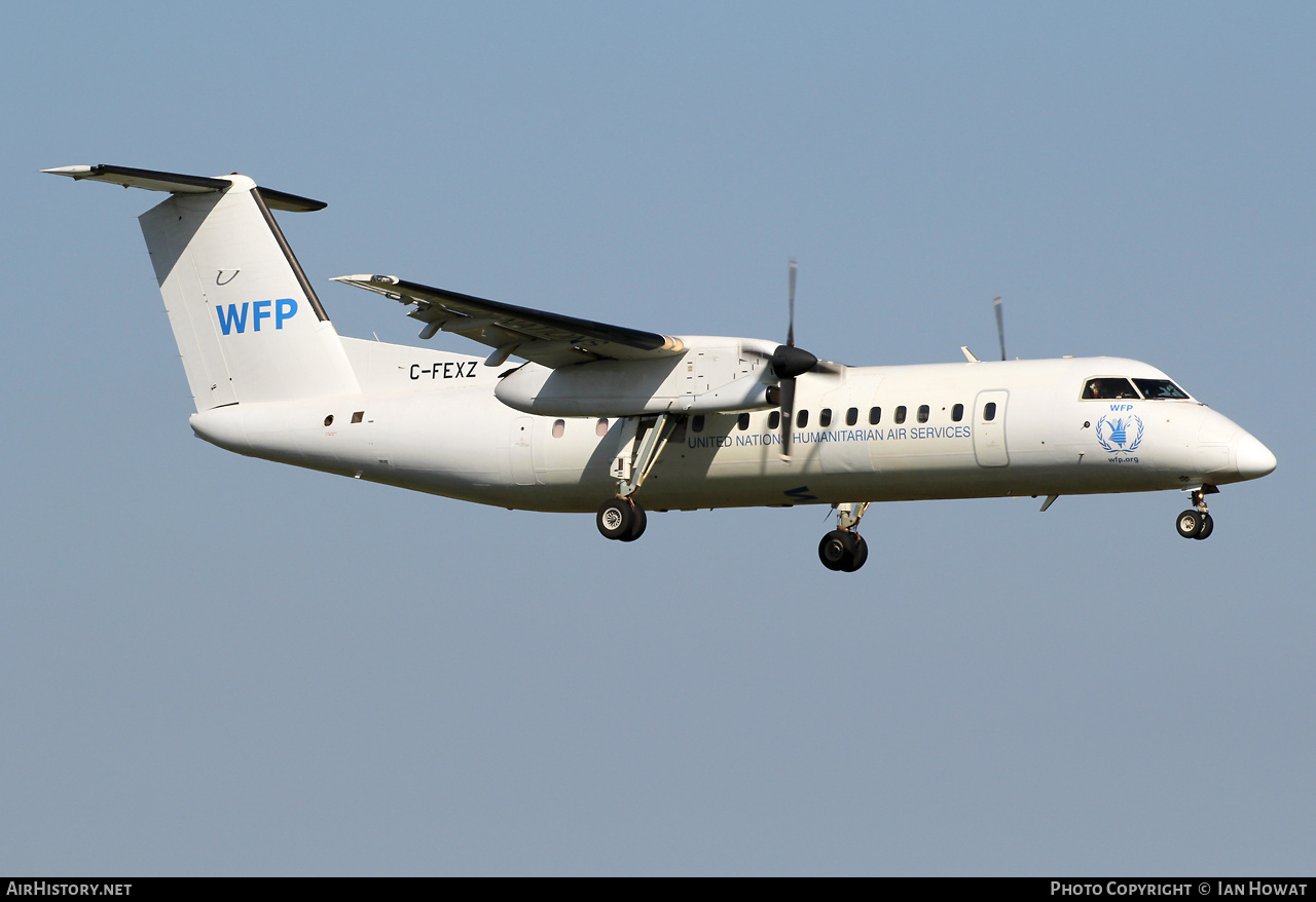 Aircraft Photo of C-FEXZ | De Havilland Canada DHC-8-314 Dash 8 | United Nations Humanitarian Air Service | AirHistory.net #796128