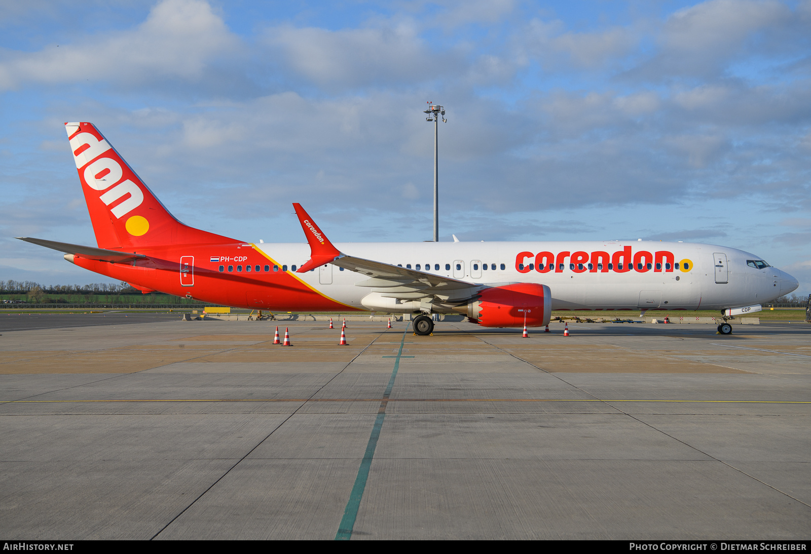Aircraft Photo of PH-CDP | Boeing 737-9 Max 9 | Corendon Dutch Airlines | AirHistory.net #796150