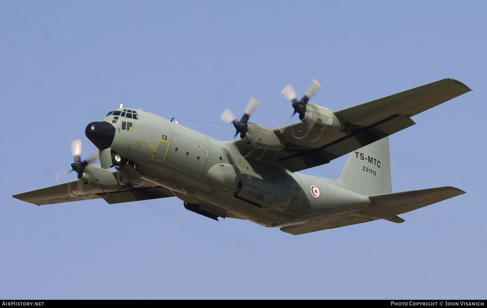 Aircraft Photo of Z21113 / TS-MTC | Lockheed C-130B Hercules (L-282) | Tunisia - Air Force | AirHistory.net #796153