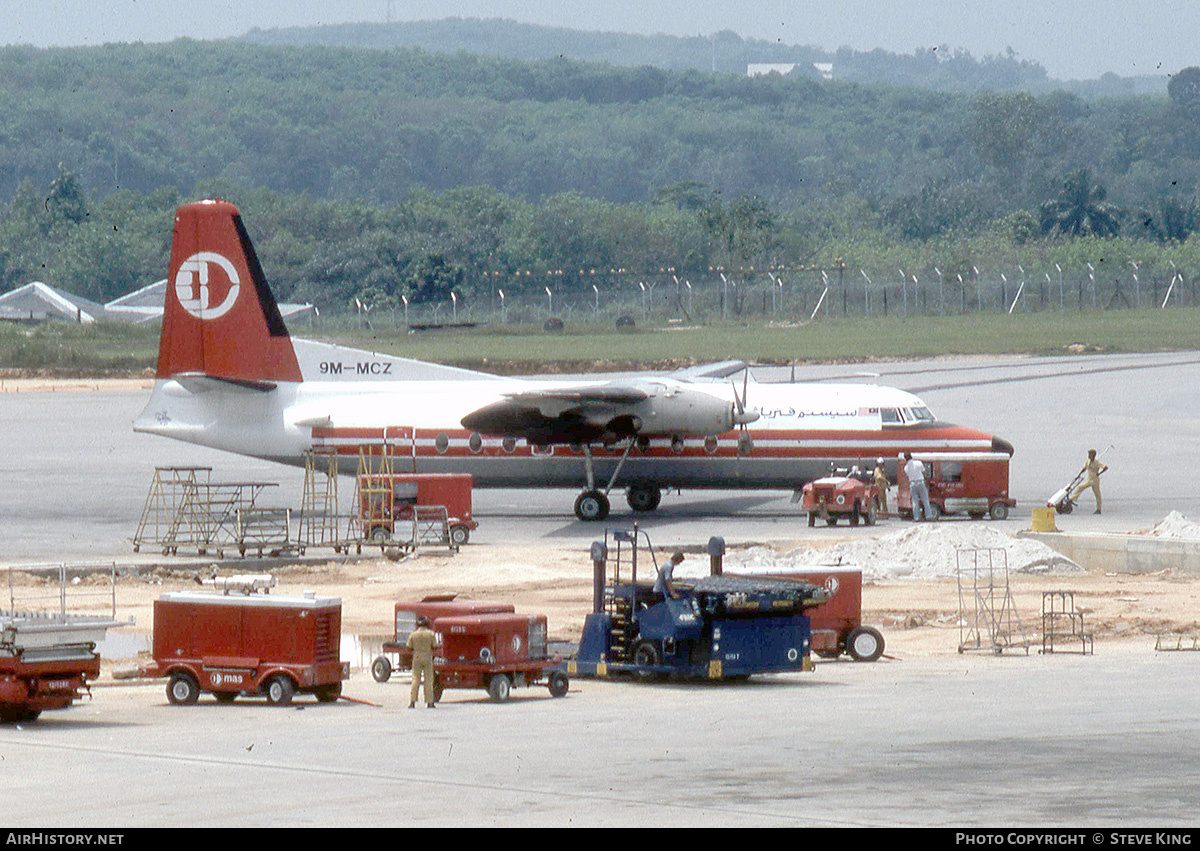 Aircraft Photo of 9M-MCZ | Fokker F27-200 Friendship | Malaysian Airline System - MAS | AirHistory.net #796156