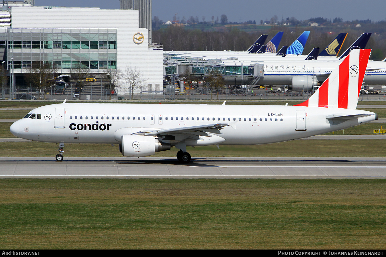 Aircraft Photo of LZ-LAH | Airbus A320-214 | Condor Flugdienst | AirHistory.net #796158