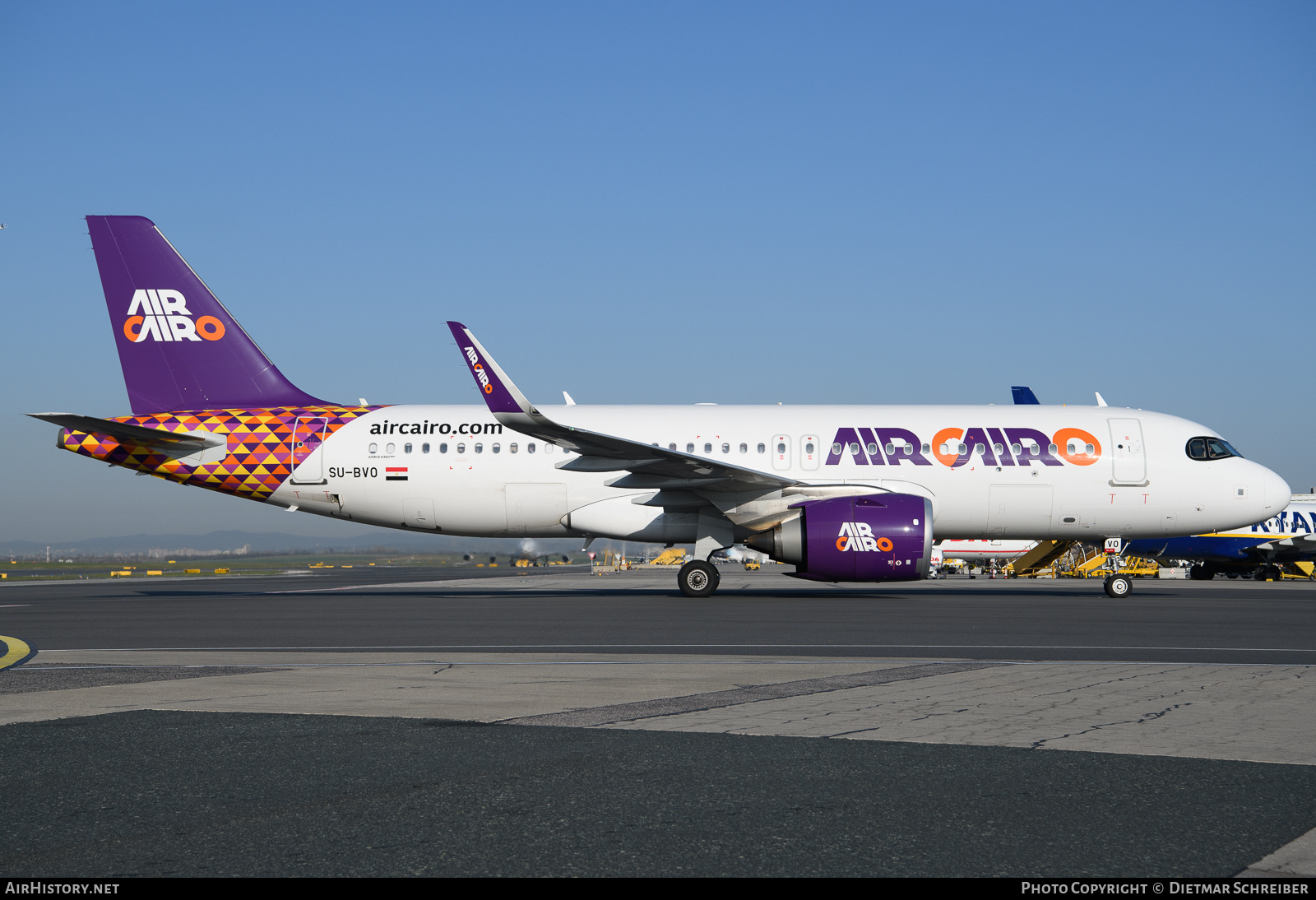 Aircraft Photo of SU-BVO | Airbus A320-251N | Air Cairo | AirHistory.net #796165