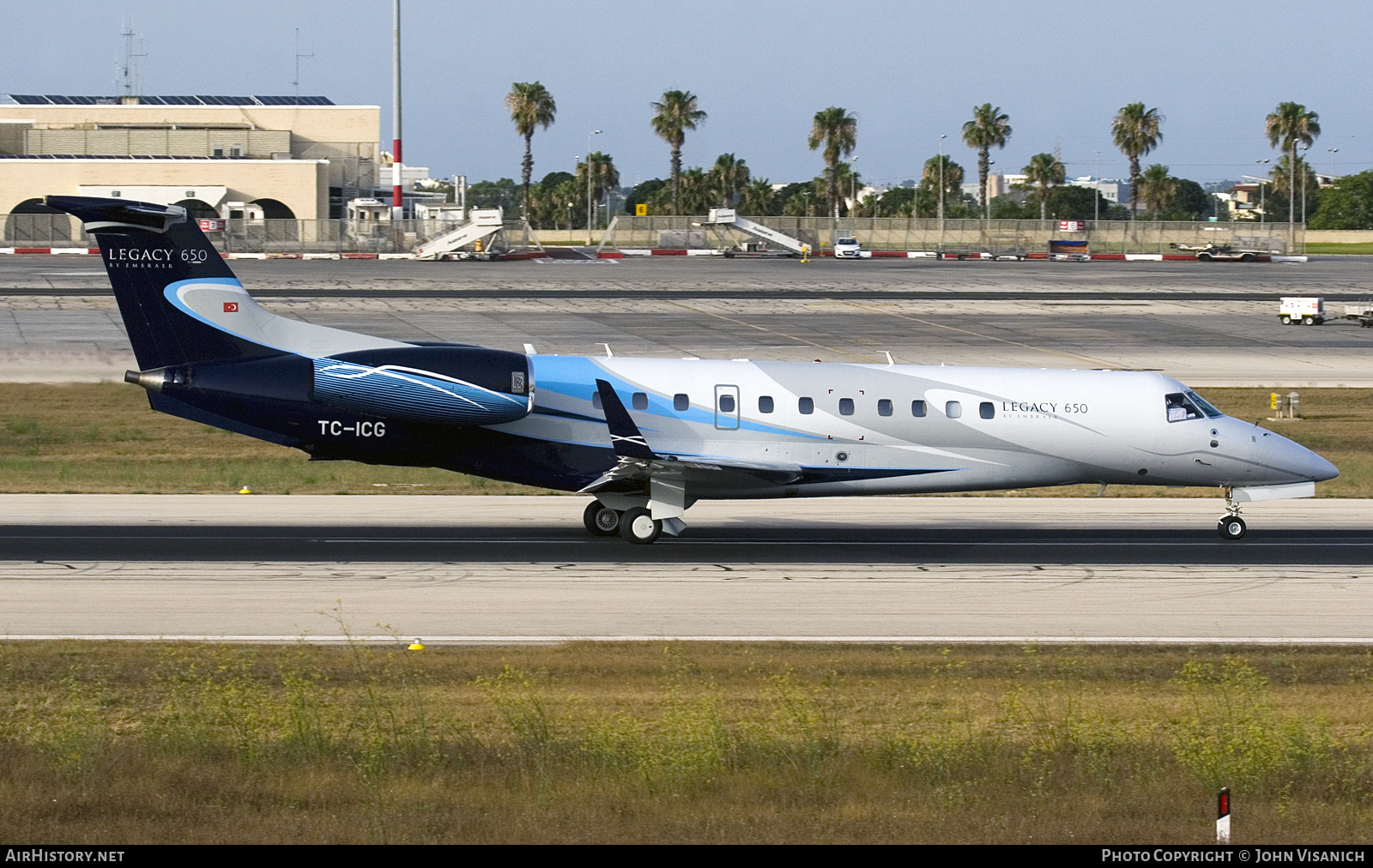 Aircraft Photo of TC-ICG | Embraer Legacy 650 (EMB-135BJ) | AirHistory.net #796167