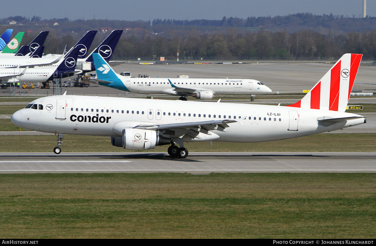 Aircraft Photo of LZ-LAI | Airbus A320-214 | Condor Flugdienst | AirHistory.net #796170