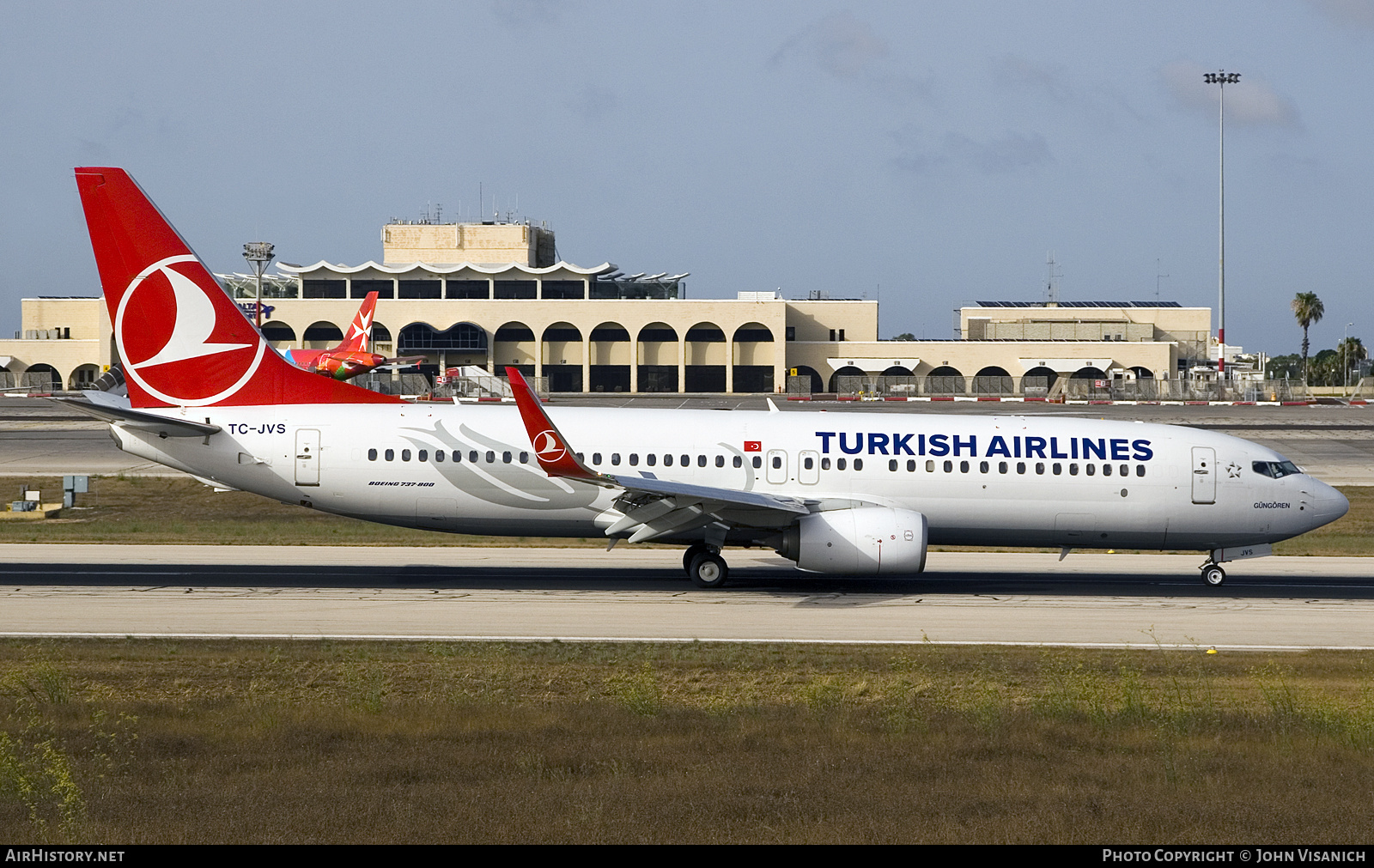 Aircraft Photo of TC-JVS | Boeing 737-8F2 | Turkish Airlines | AirHistory.net #796176