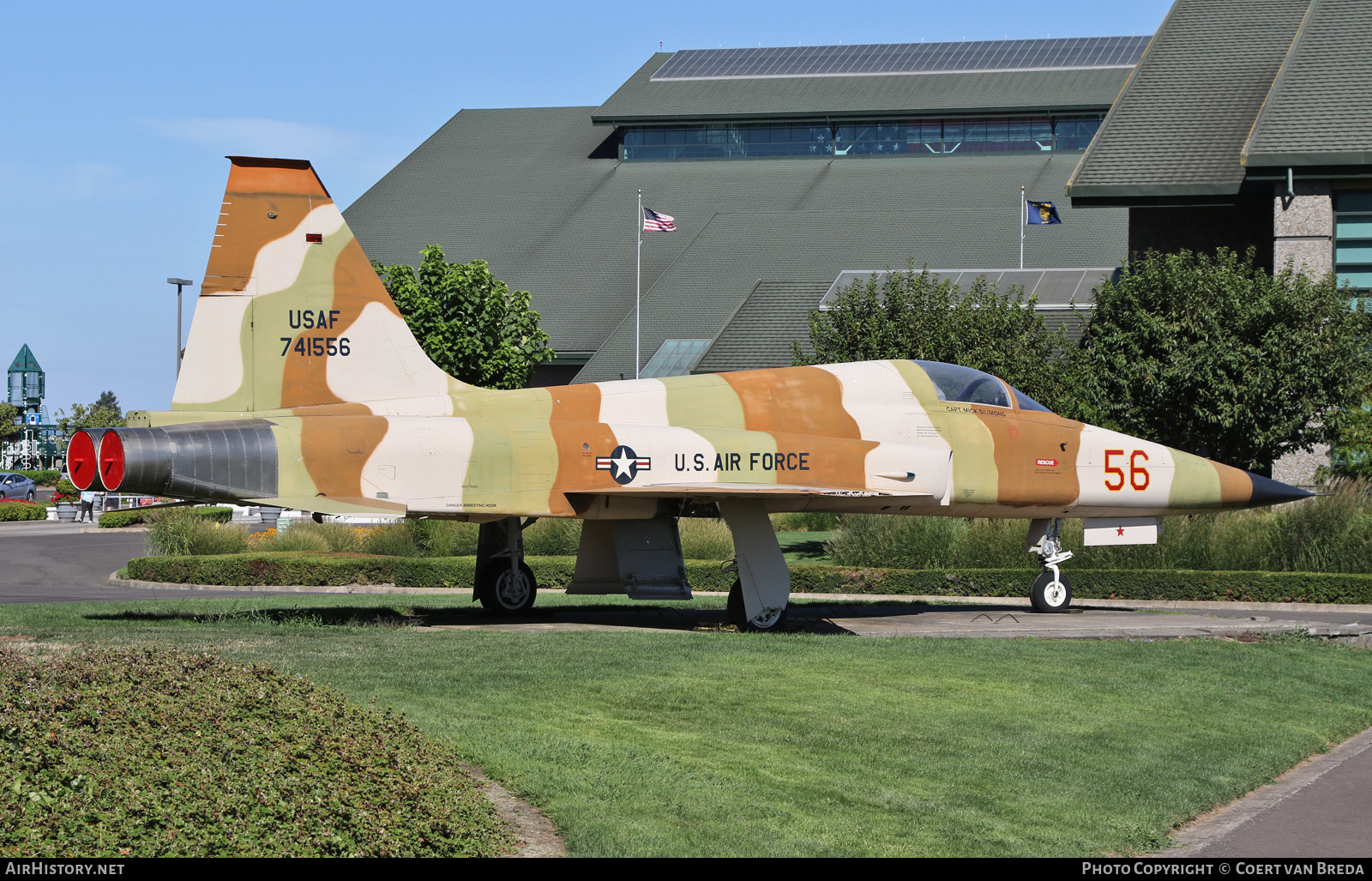 Aircraft Photo of 741556 | Northrop F-5E Tiger II | USA - Air Force | AirHistory.net #796178
