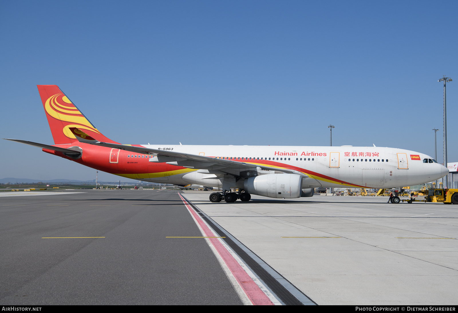 Aircraft Photo of B-5963 | Airbus A330-243 | Hainan Airlines | AirHistory.net #796184