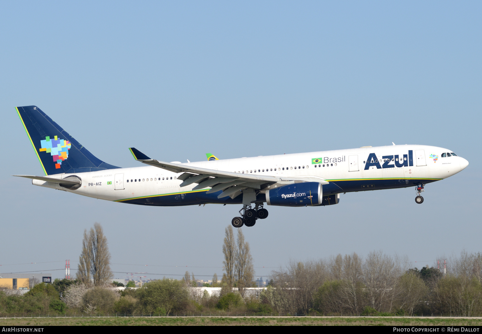 Aircraft Photo of PR-AIZ | Airbus A330-243 | Azul Linhas Aéreas Brasileiras | AirHistory.net #796205