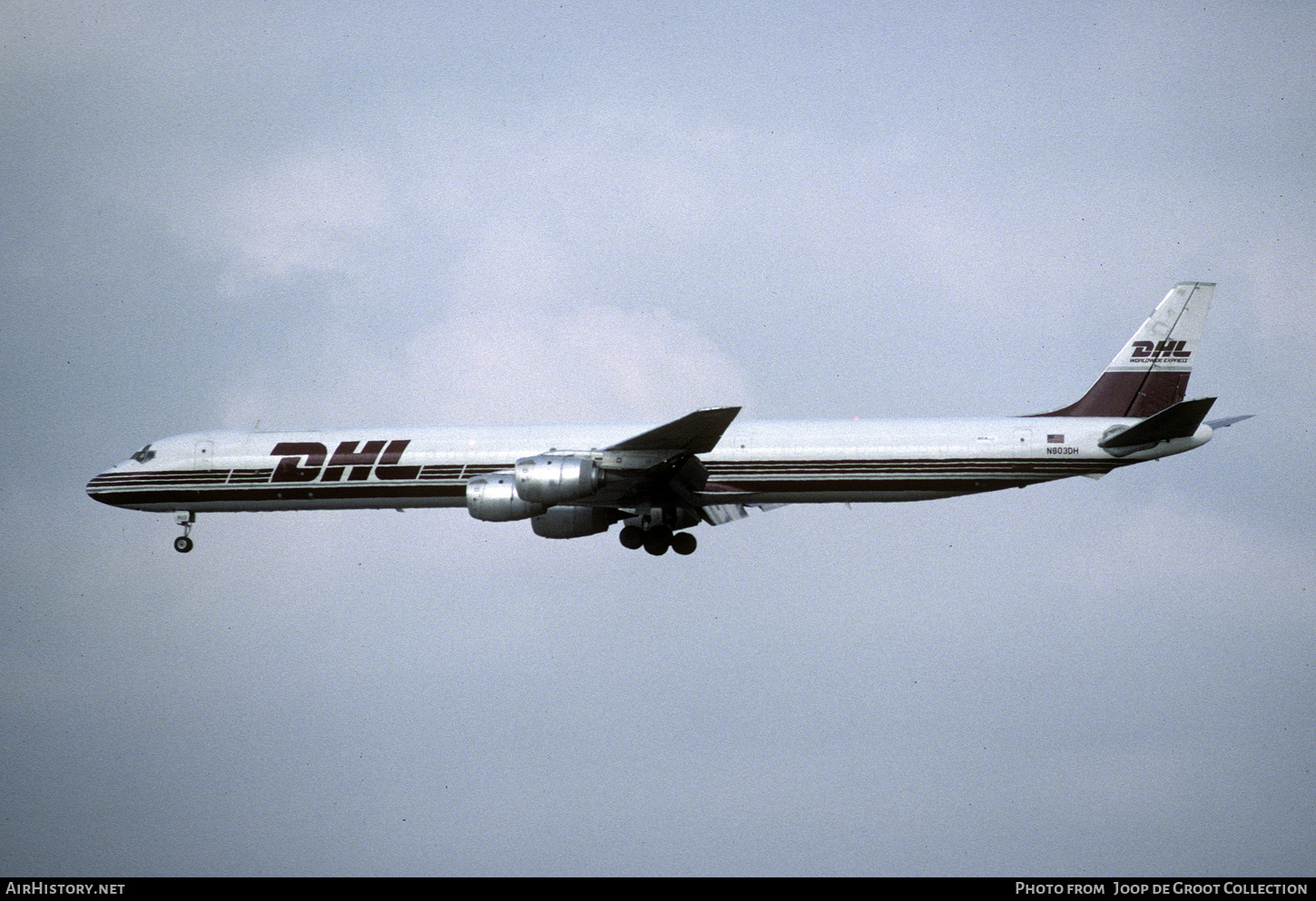 Aircraft Photo of N803DH | McDonnell Douglas DC-8-73(F) | DHL Worldwide Express | AirHistory.net #796218