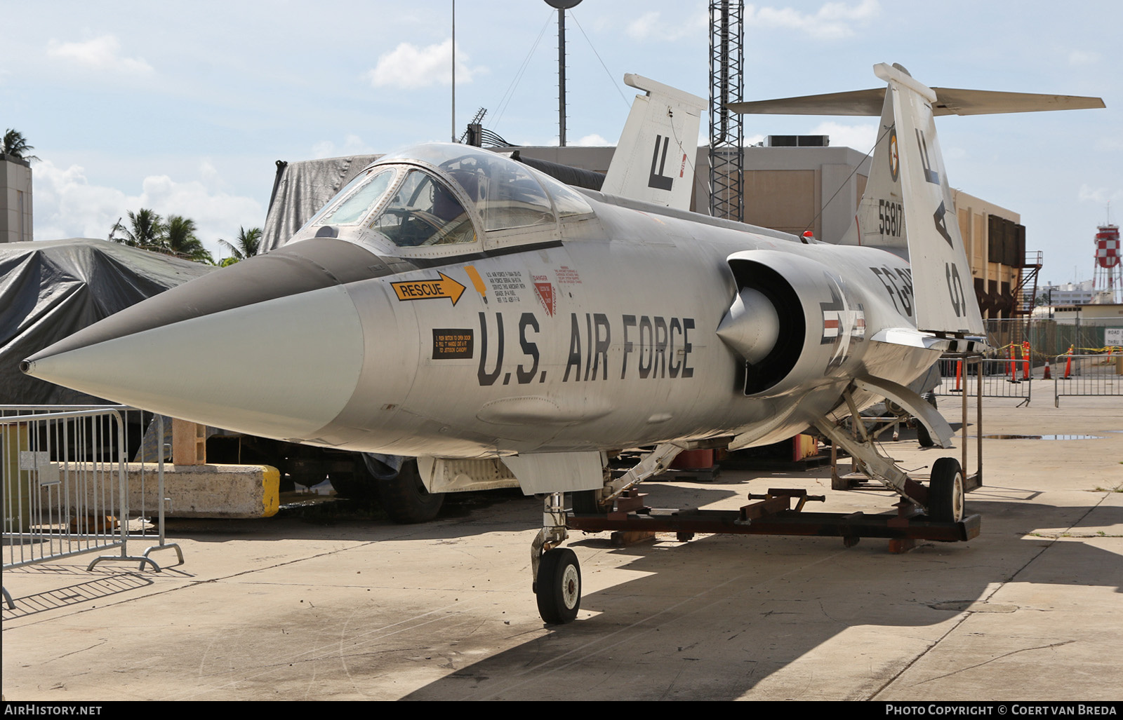 Aircraft Photo of 56-817 | Lockheed F-104A Starfighter | USA - Air Force | AirHistory.net #796220