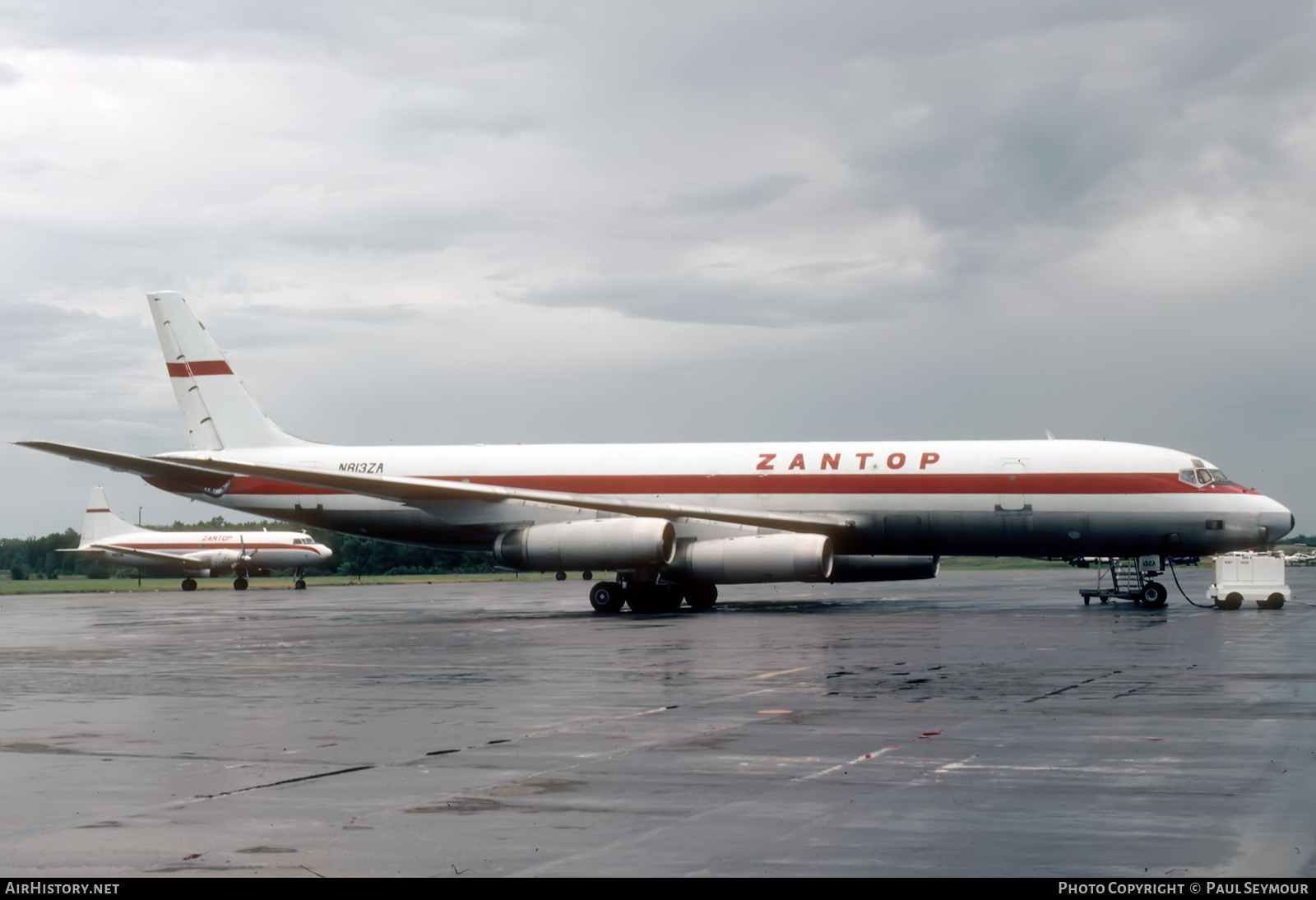 Aircraft Photo of N813ZA | McDonnell Douglas DC-8-62AF | Zantop International Airlines | AirHistory.net #796229