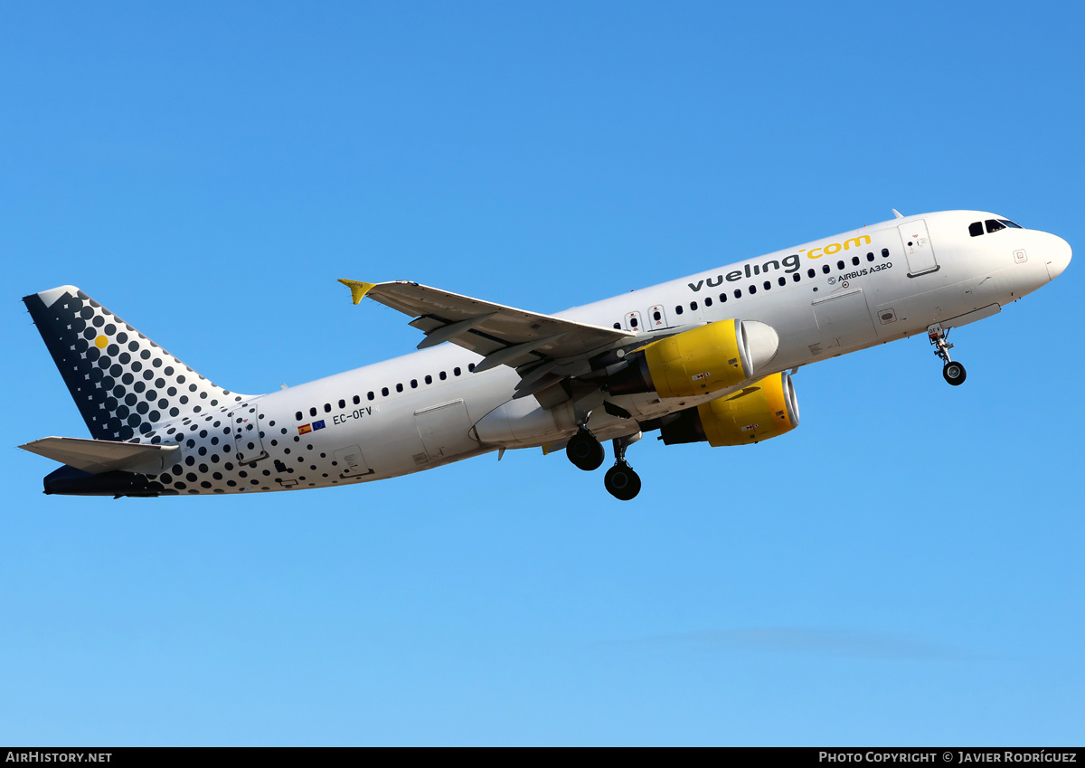 Aircraft Photo of EC-OFV | Airbus A320-214 | Vueling Airlines | AirHistory.net #796240