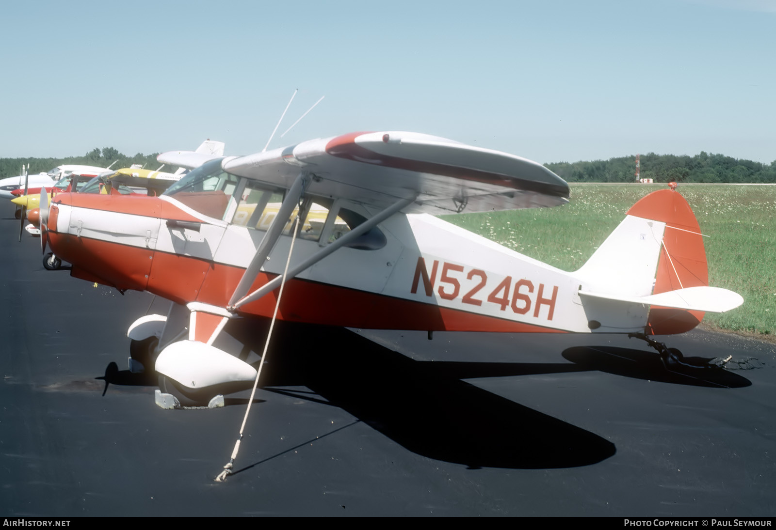 Aircraft Photo of N5246H | Piper PA-16 Clipper | AirHistory.net #796257