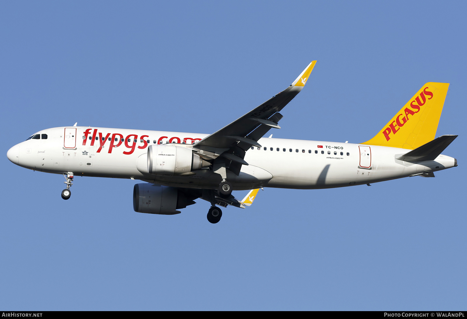Aircraft Photo of TC-NCO | Airbus A320-251N | Pegasus Airlines | AirHistory.net #796285