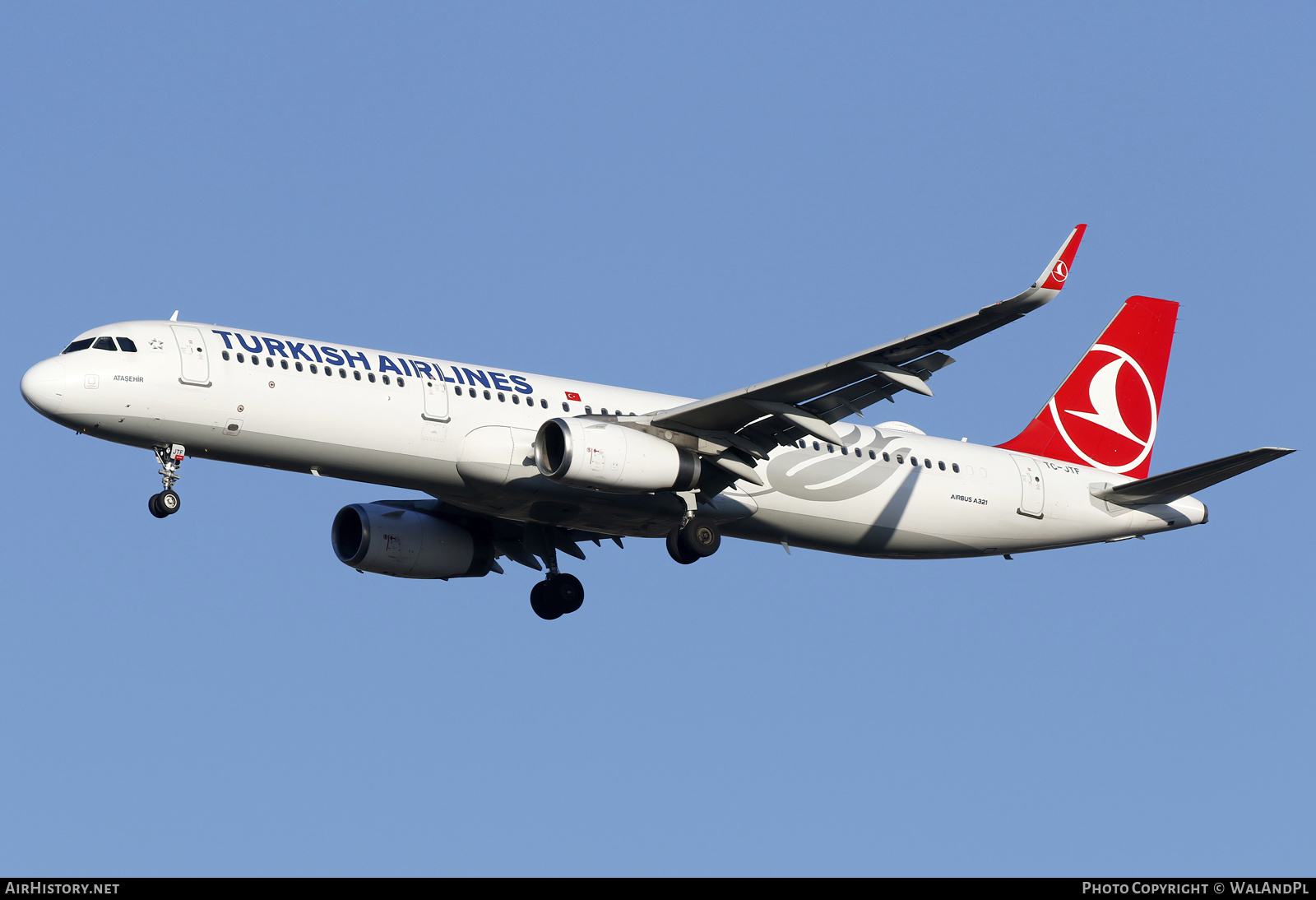 Aircraft Photo of TC-JTF | Airbus A321-231 | Turkish Airlines | AirHistory.net #796289