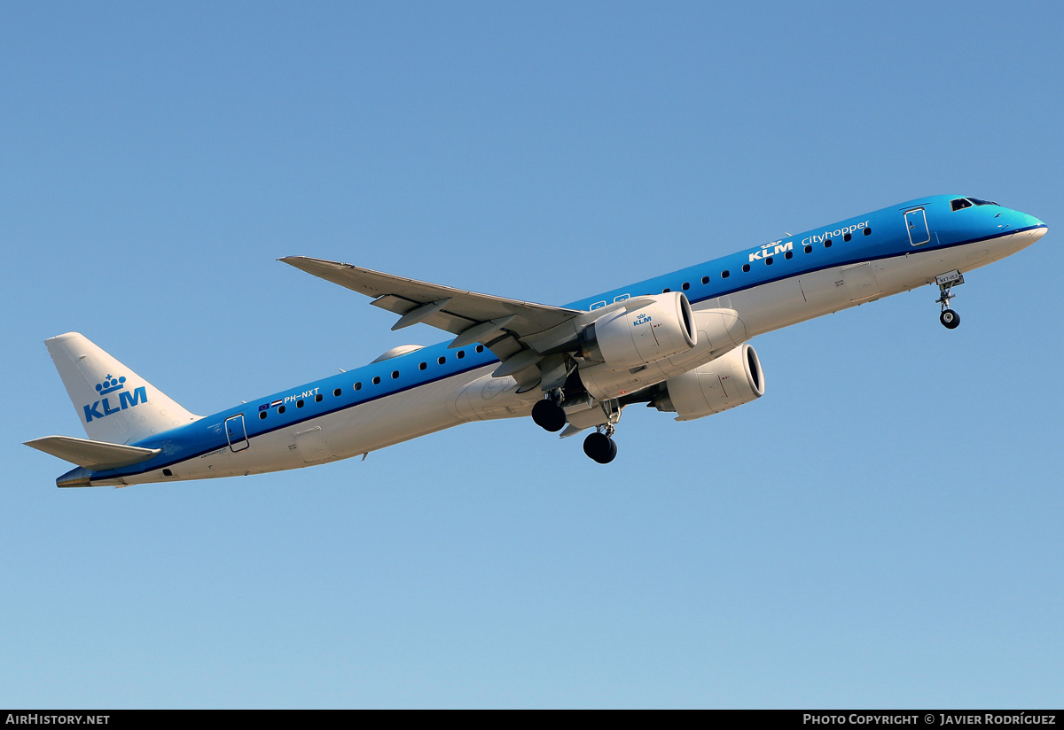 Aircraft Photo of PH-NXT | Embraer 195-E2 (ERJ-190-400 STD) | KLM Cityhopper | AirHistory.net #796298