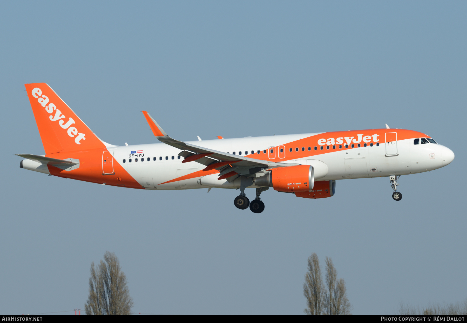 Aircraft Photo of OE-IVU | Airbus A320-214 | EasyJet | AirHistory.net #796305