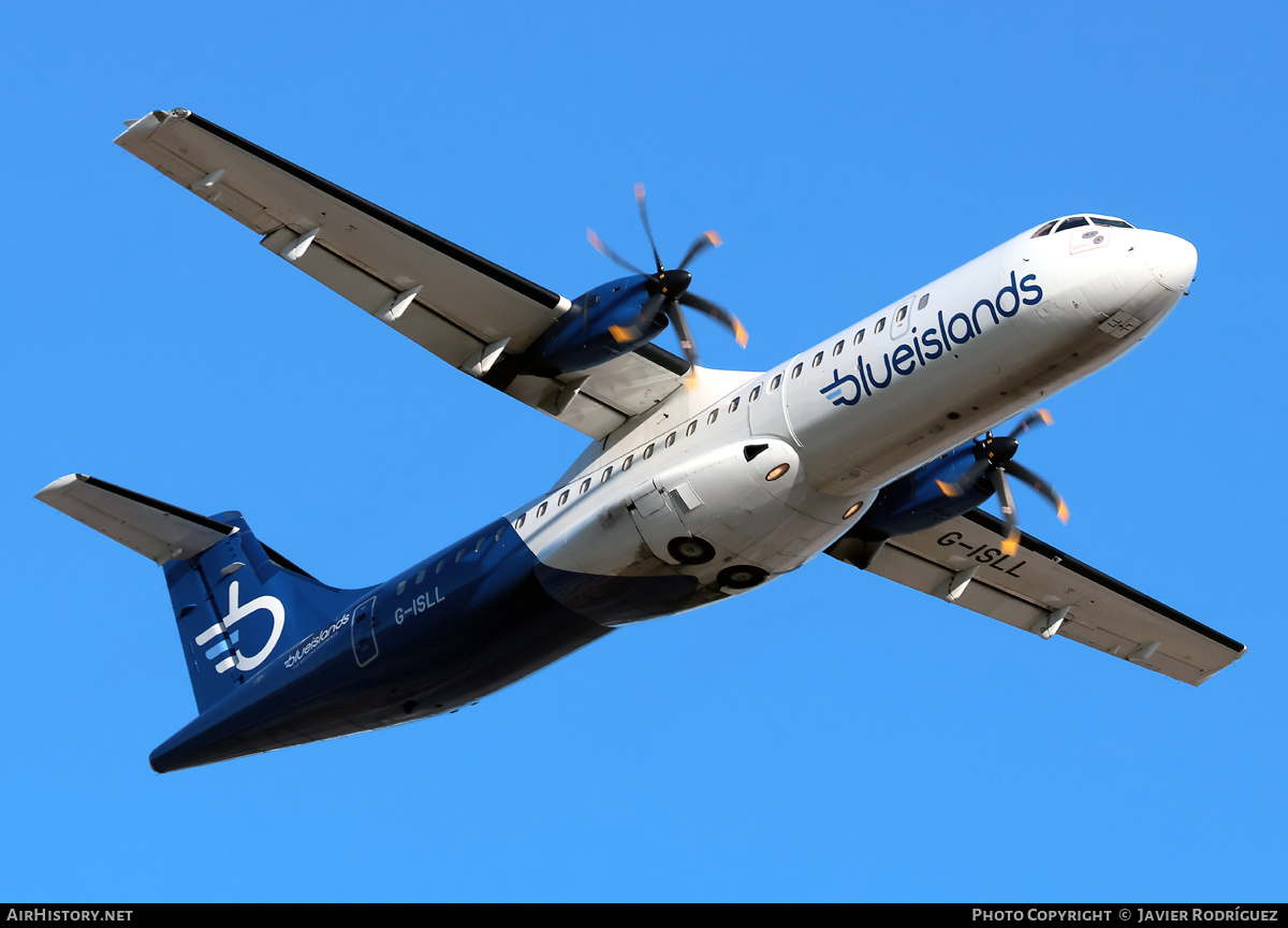 Aircraft Photo of G-ISLL | ATR ATR-72-500 (ATR-72-212A) | Blue Islands | AirHistory.net #796307