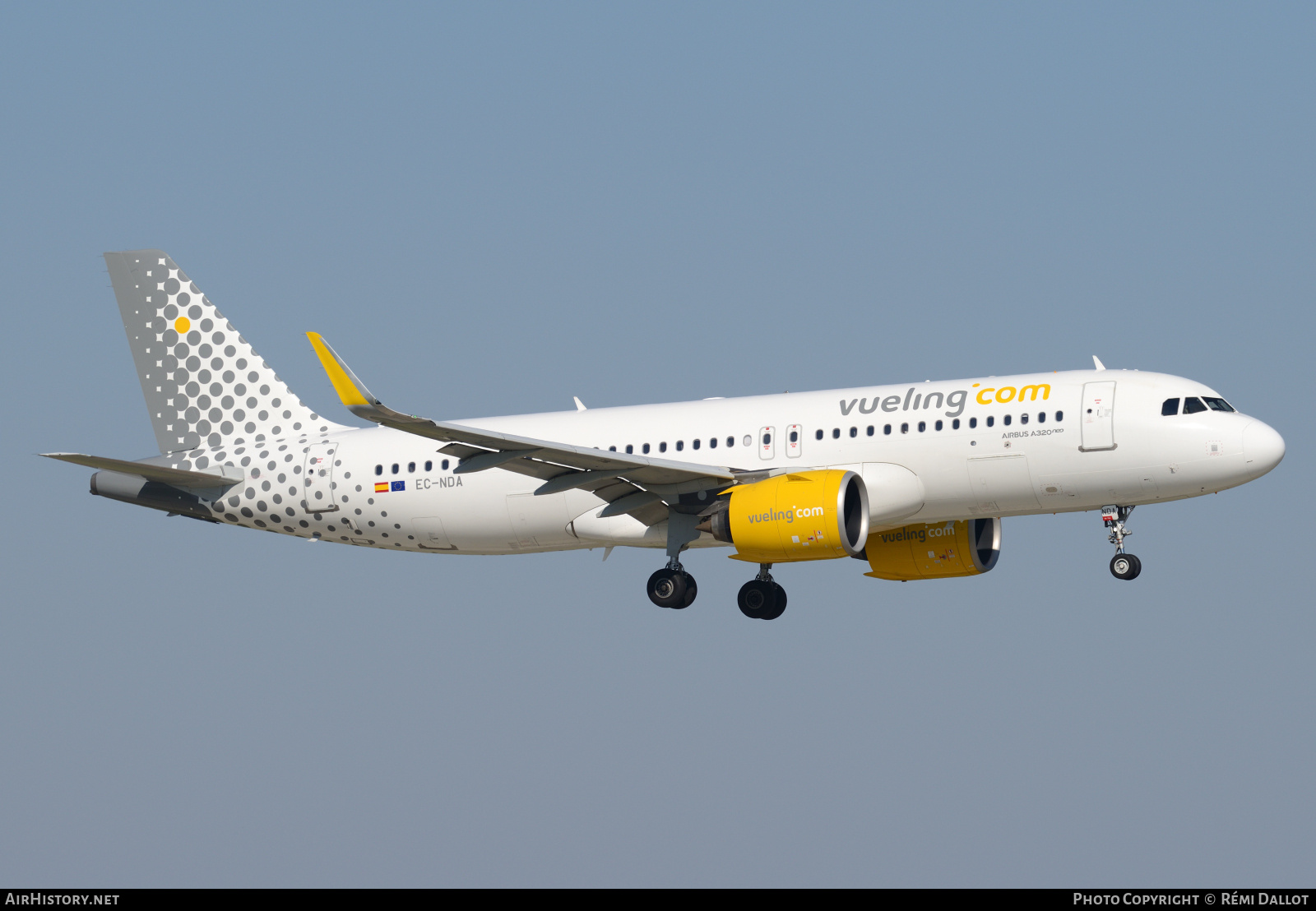 Aircraft Photo of EC-NDA | Airbus A320-271N | Vueling Airlines | AirHistory.net #796308